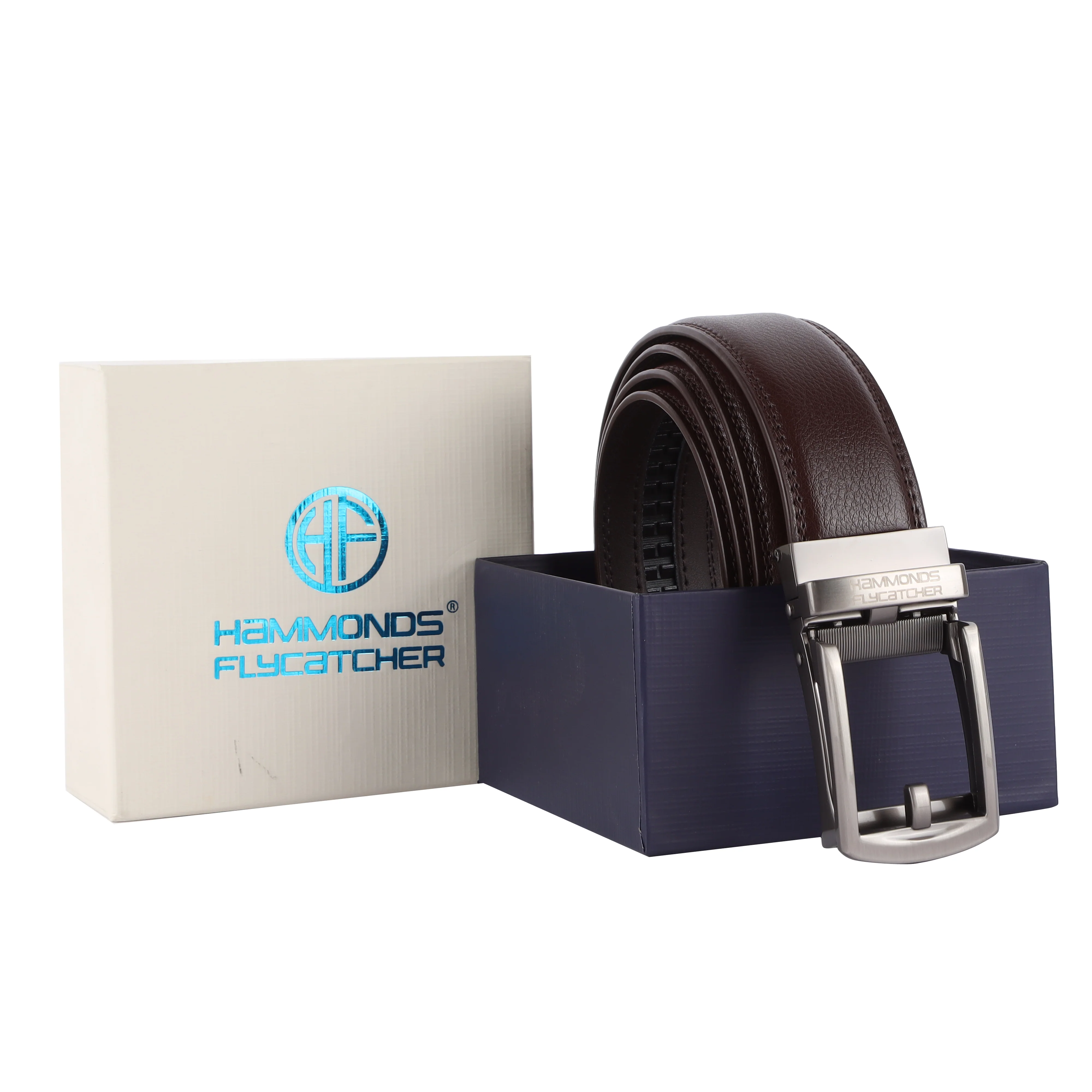 Genuine Leather Autolock Belt for Men - Perfect for Formal and Casual Wear - Adjustable Waistband up to 46 Inches - Autolock Feature - Image 17