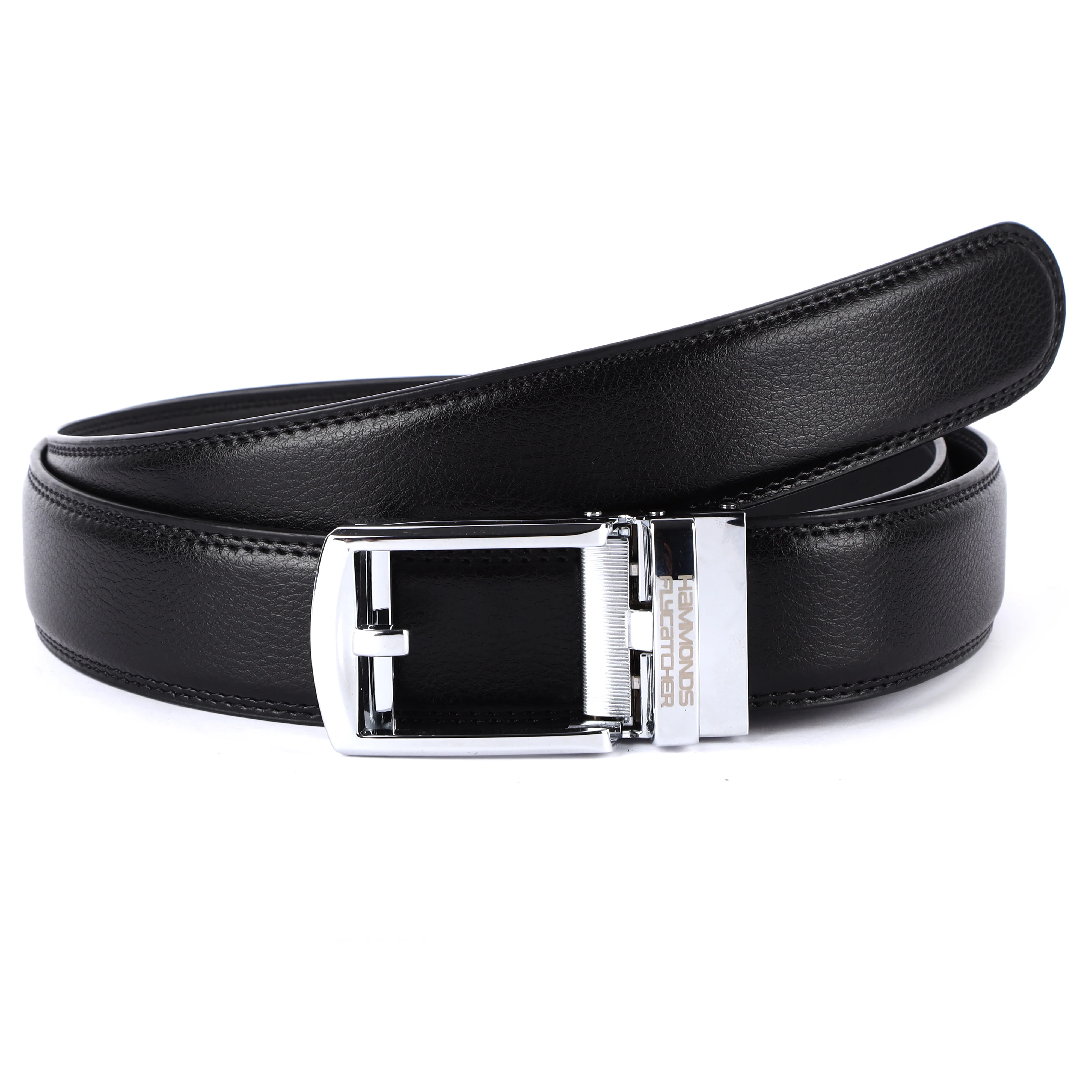 Genuine Leather Autolock Belt for Men - Perfect for Formal and Casual Wear - Adjustable Waistband up to 46 Inches - Autolock Feature - Image 19