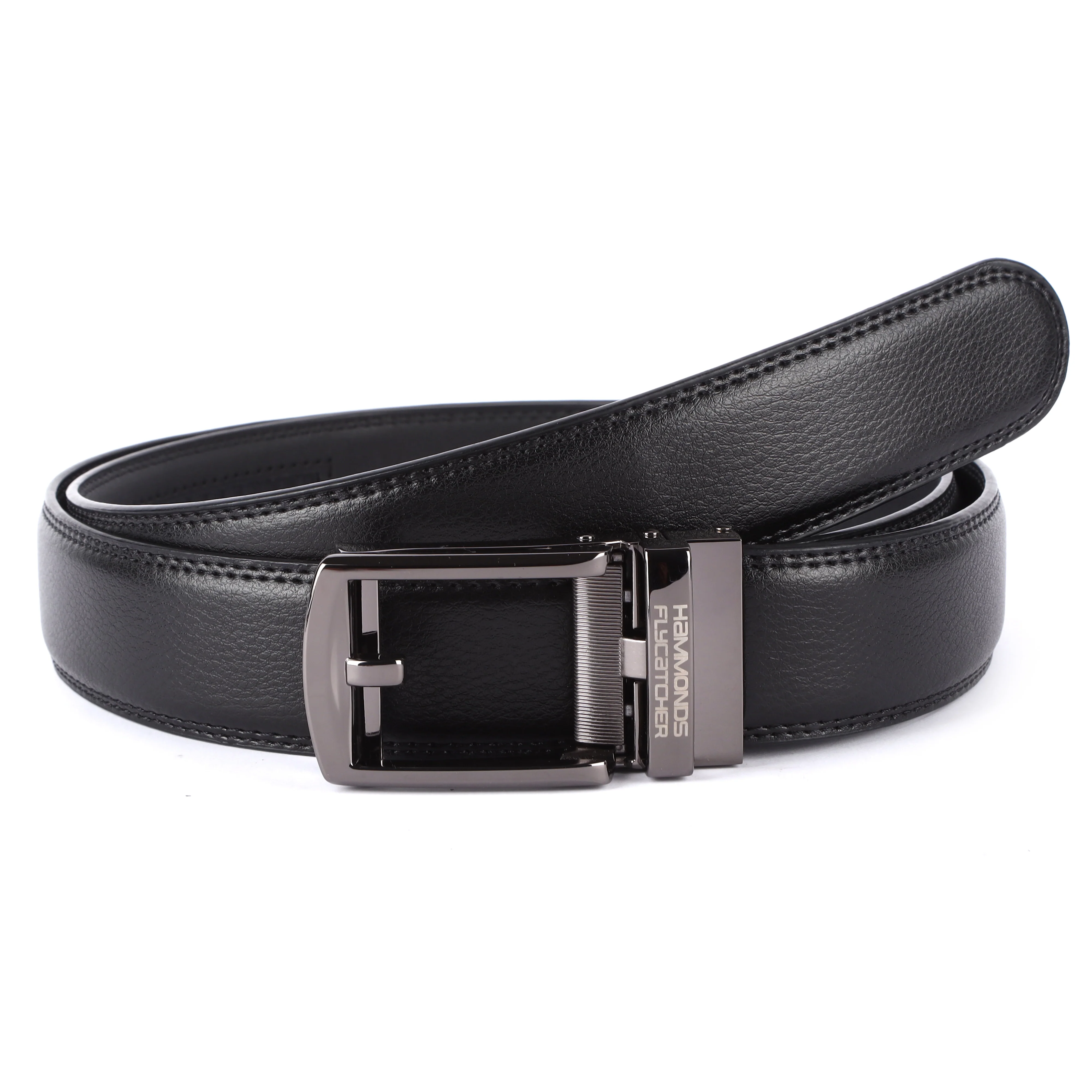 Genuine Leather Autolock Belt for Men - Perfect for Formal and Casual Wear - Adjustable Waistband up to 46 Inches - Autolock Feature - Image 25