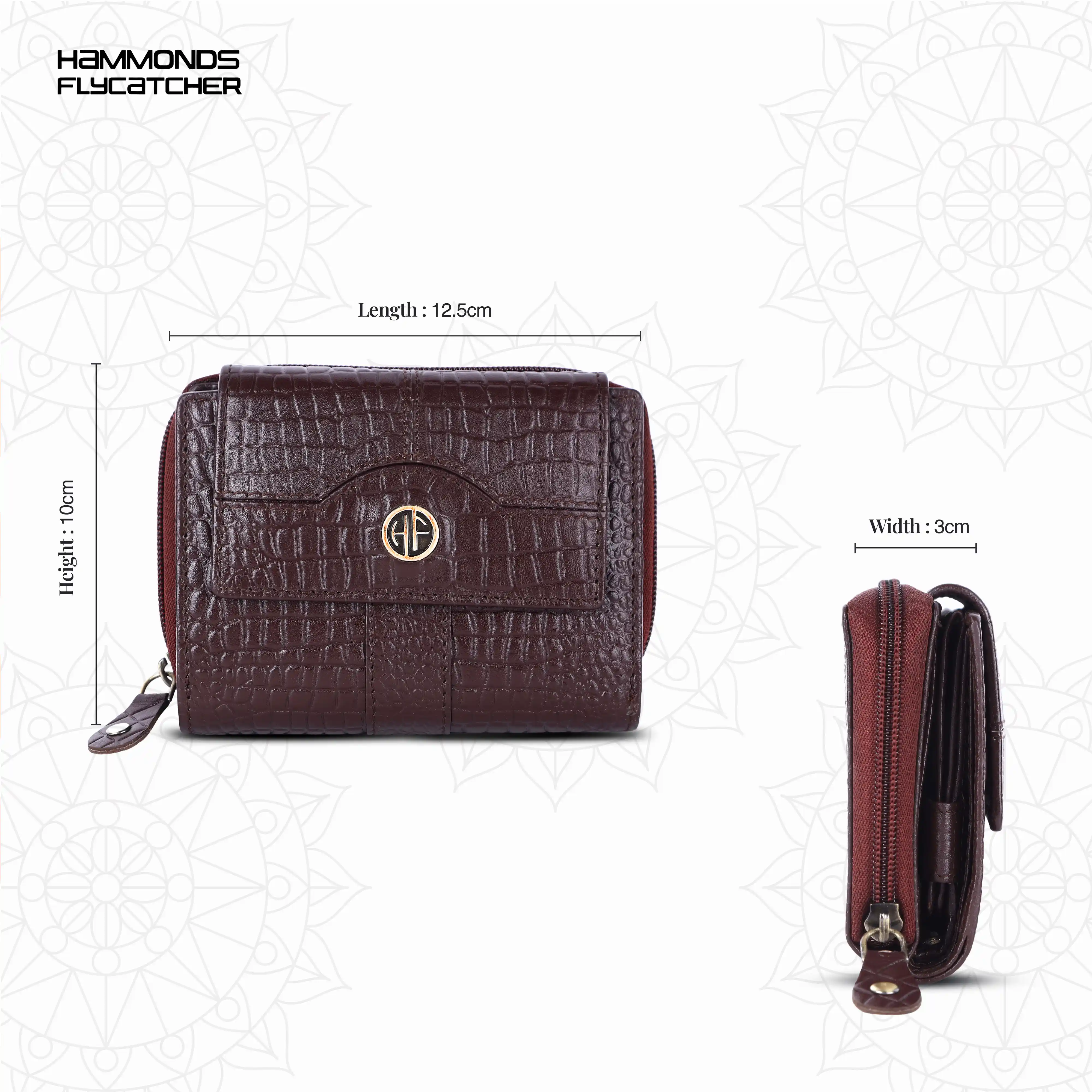 Genuine Leather Ladies Purse with 14 Cards Slots - Womens purses with RFID Protection - Image 17