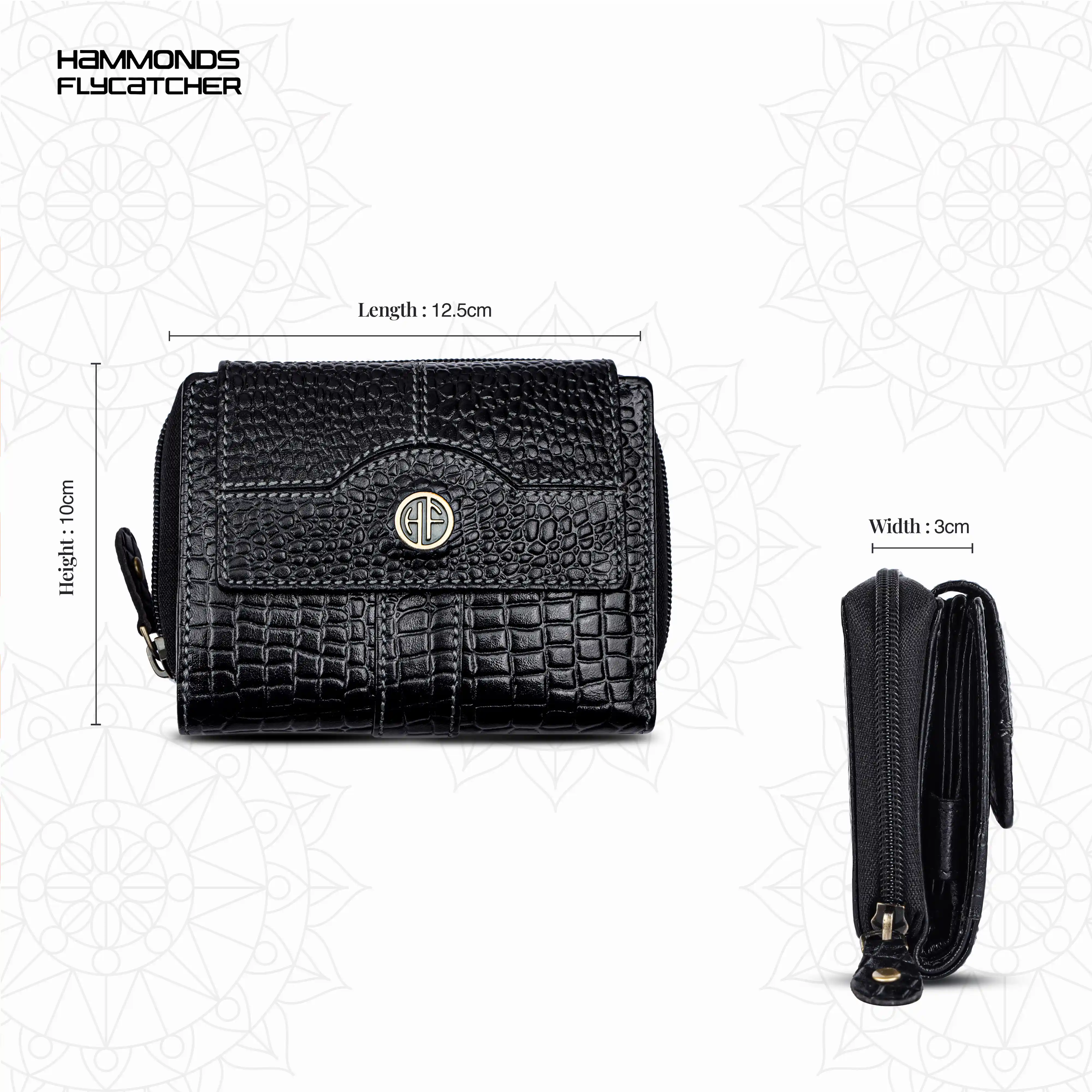 Genuine Leather Ladies Purse with 14 Cards Slots - Womens purses with RFID Protection - Image 77