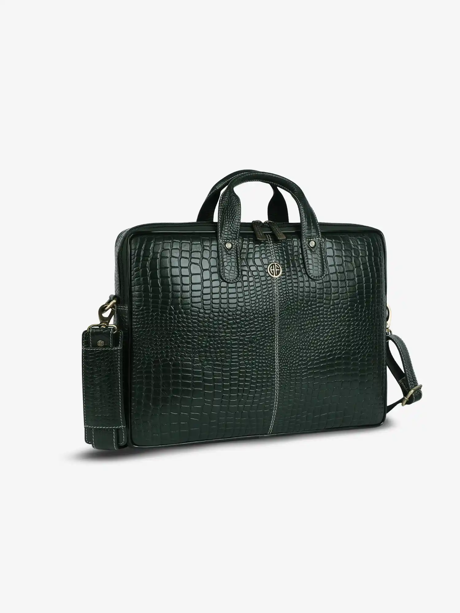 Genuine Leather Laptop Bag for Men - Office Bag - Fits Up to 14/15.6 Inch Laptop/MacBook - Image 104