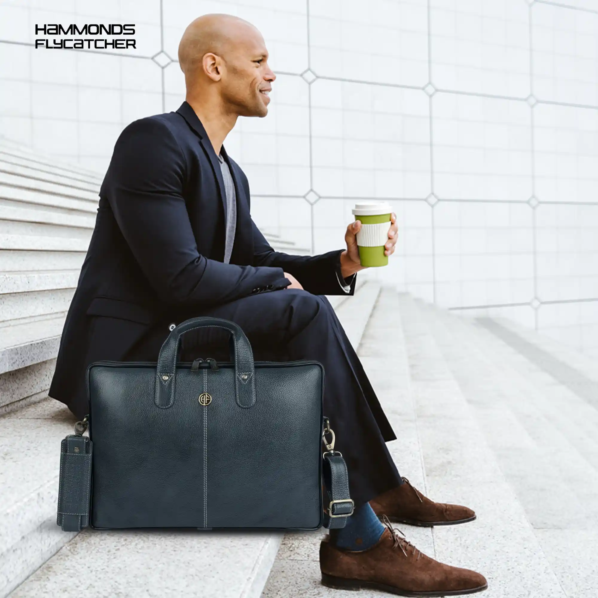 Genuine Leather Laptop Bag for Men - Office Bag - Fits Up to 14/15.6 Inch Laptop/MacBook - Image 151