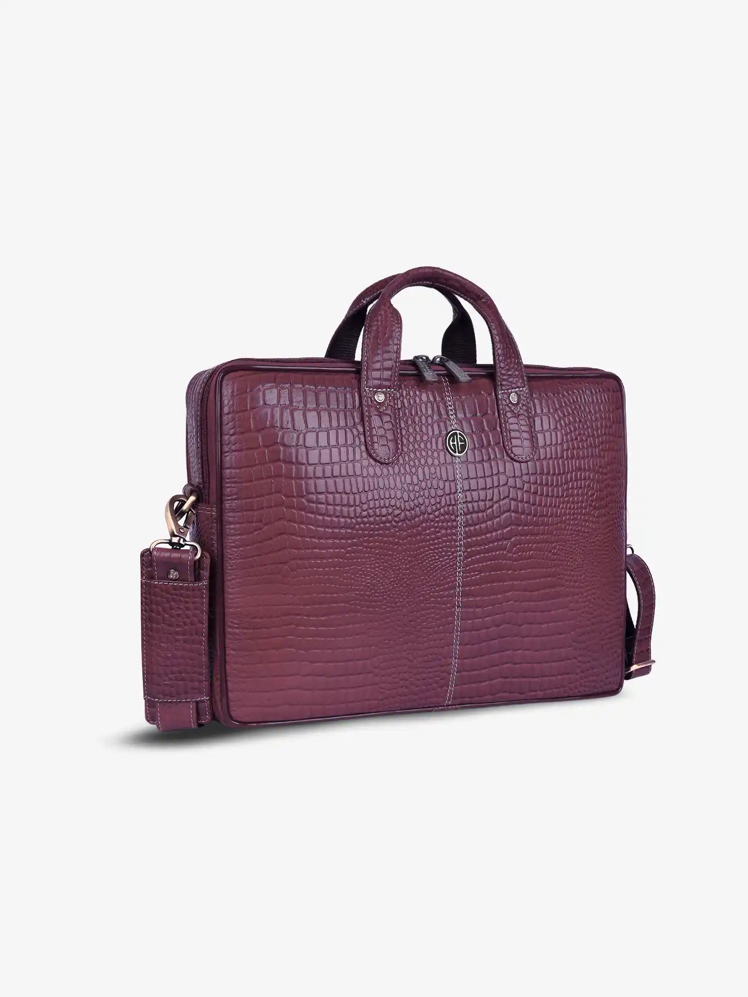 Genuine Leather Laptop Bag for Men - Office Bag - Fits Up to 14/15.6 Inch Laptop/MacBook - Image 152