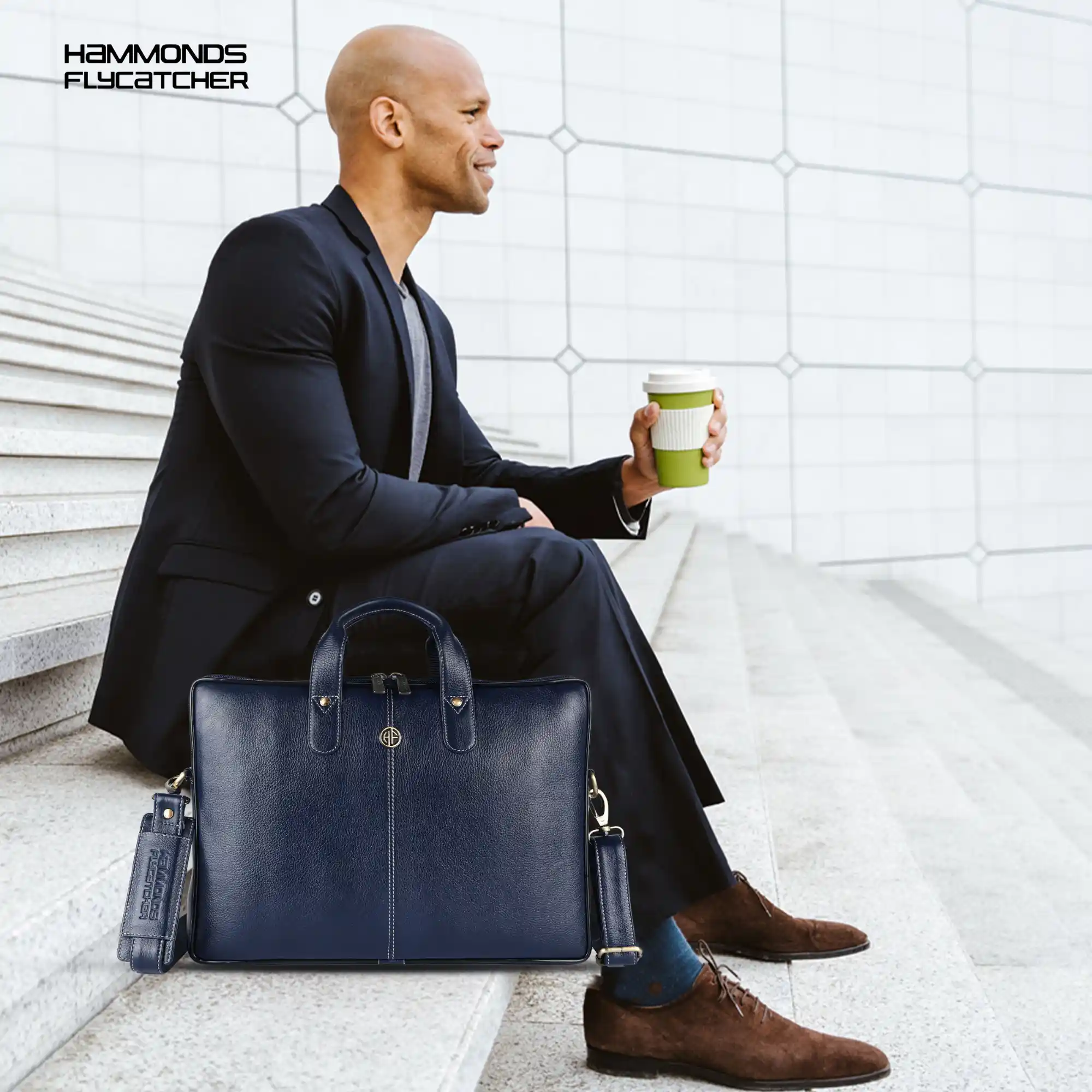 Genuine Leather Laptop Bag for Men - Office Bag - Fits Up to 14/15.6 Inch Laptop/MacBook - Image 48