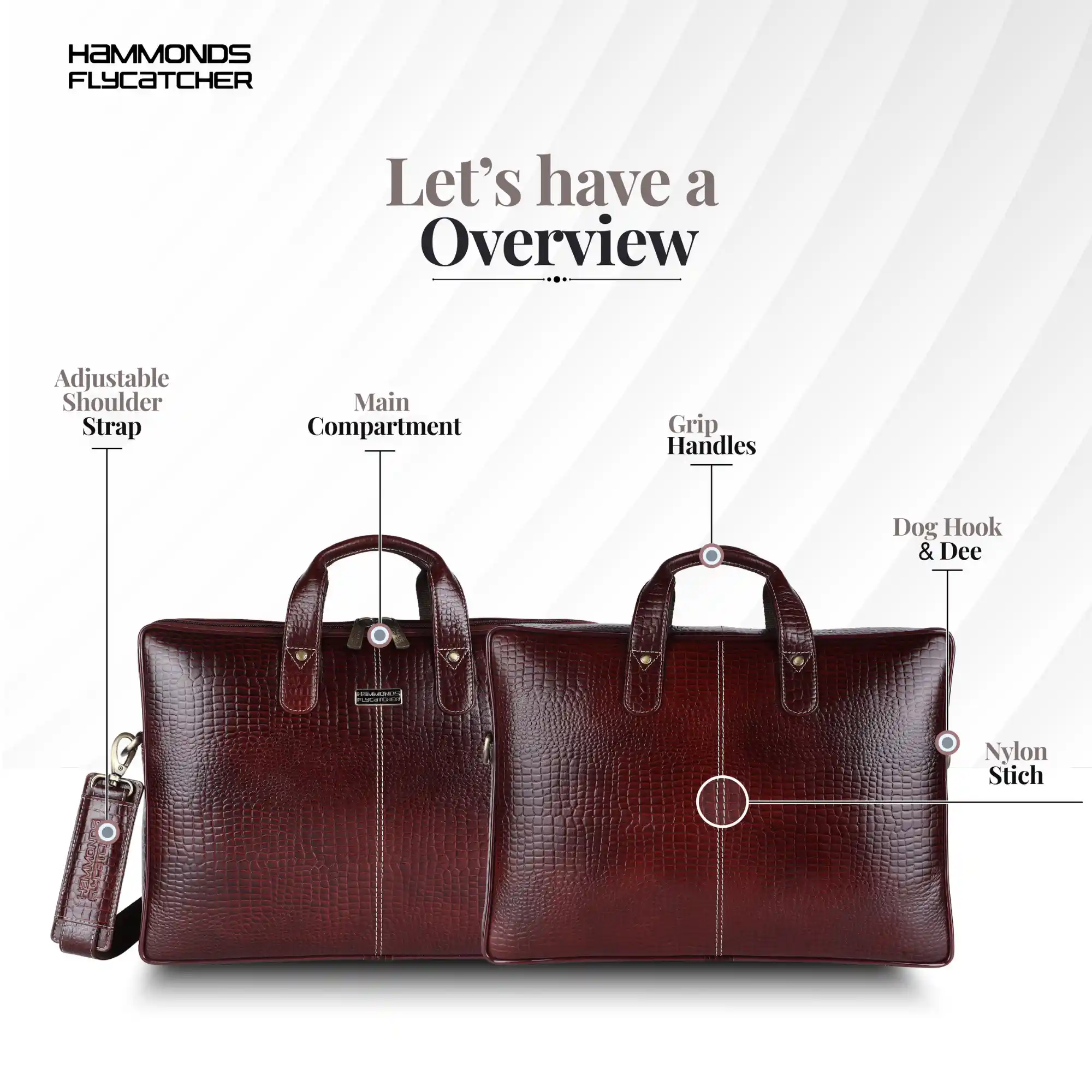 Genuine Leather Laptop Bag for Men - Office Bag - Fits Up to 14/15.6 Inch Laptop/MacBook - Image 82