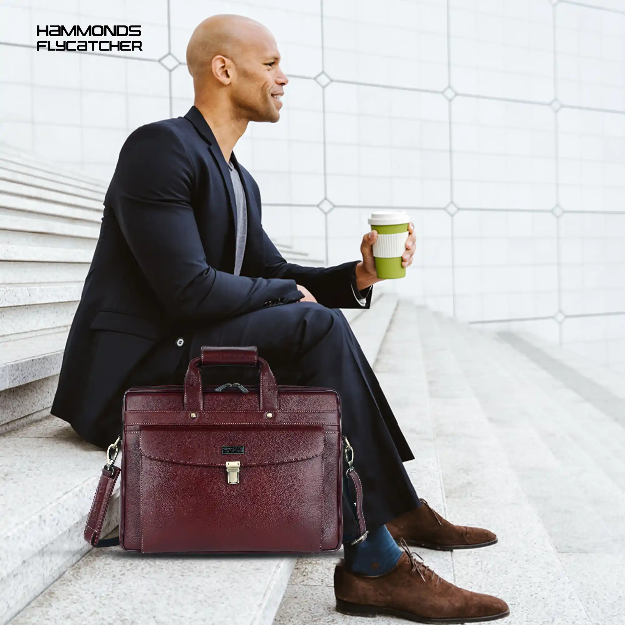 Genuine Leather Laptop Messenger Bag For Men - It Comes With 1 Year Warranty - Image 8