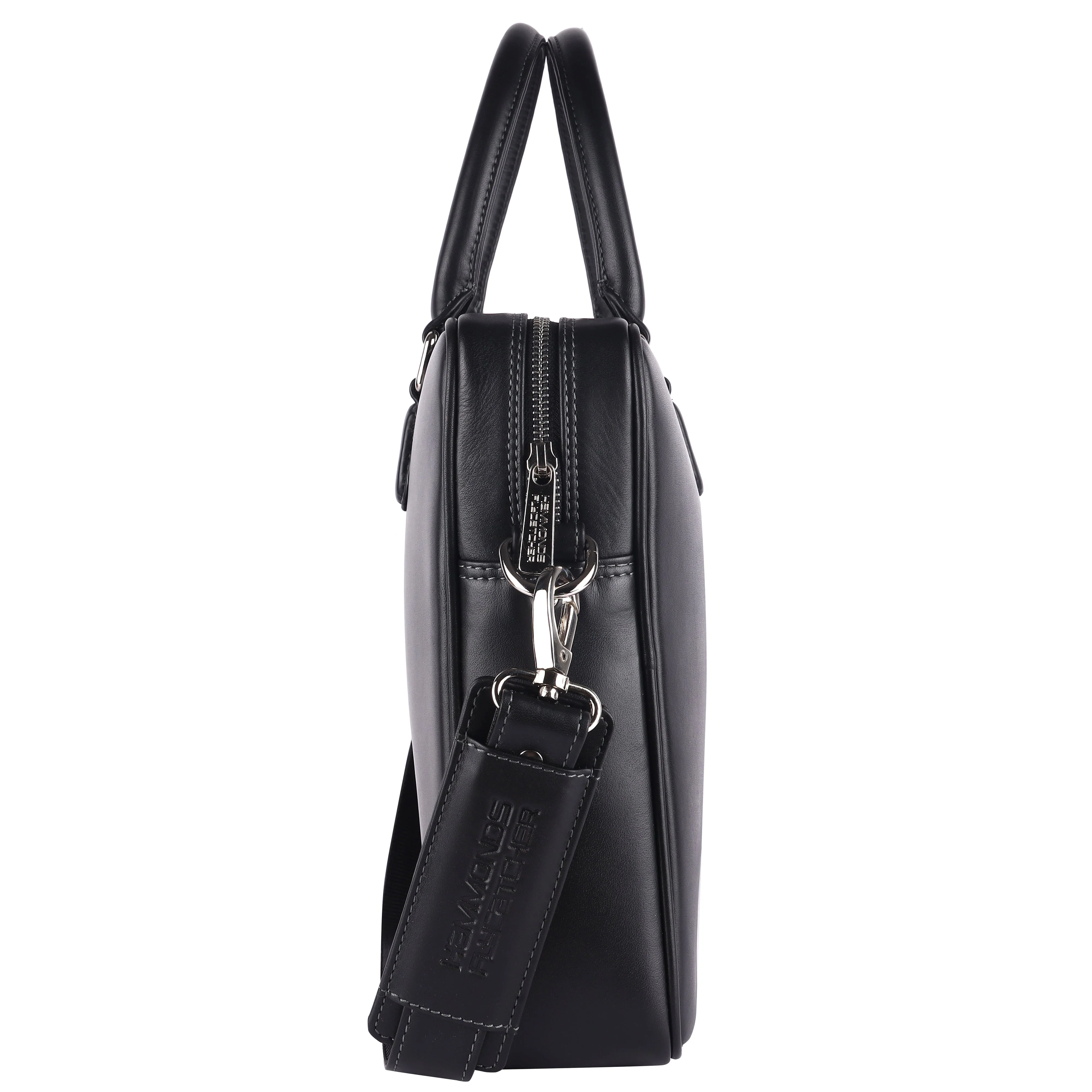 Genuine Leather Office Bag for Men, 15.6 Inch Laptop Bag, 1 Year Warranty - Image 11