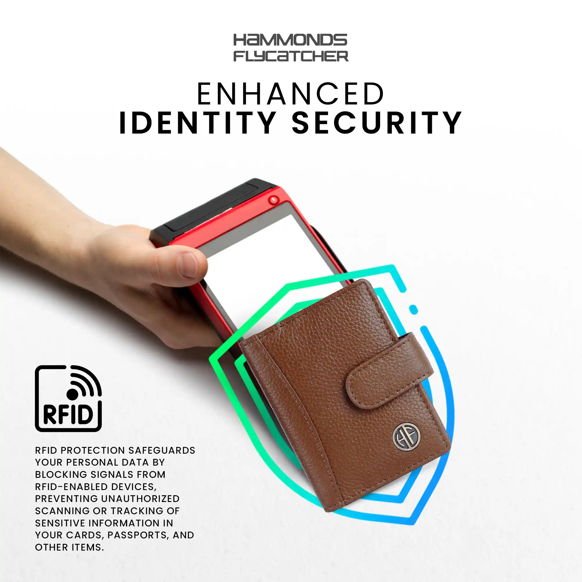 Genuine Leather RFID Protected Card Holder Wallet for Men and Women - Image 22