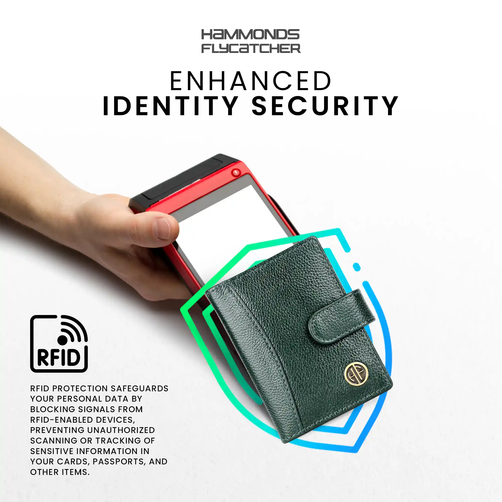 Genuine Leather RFID Protected Card Holder Wallet for Men and Women - Image 31