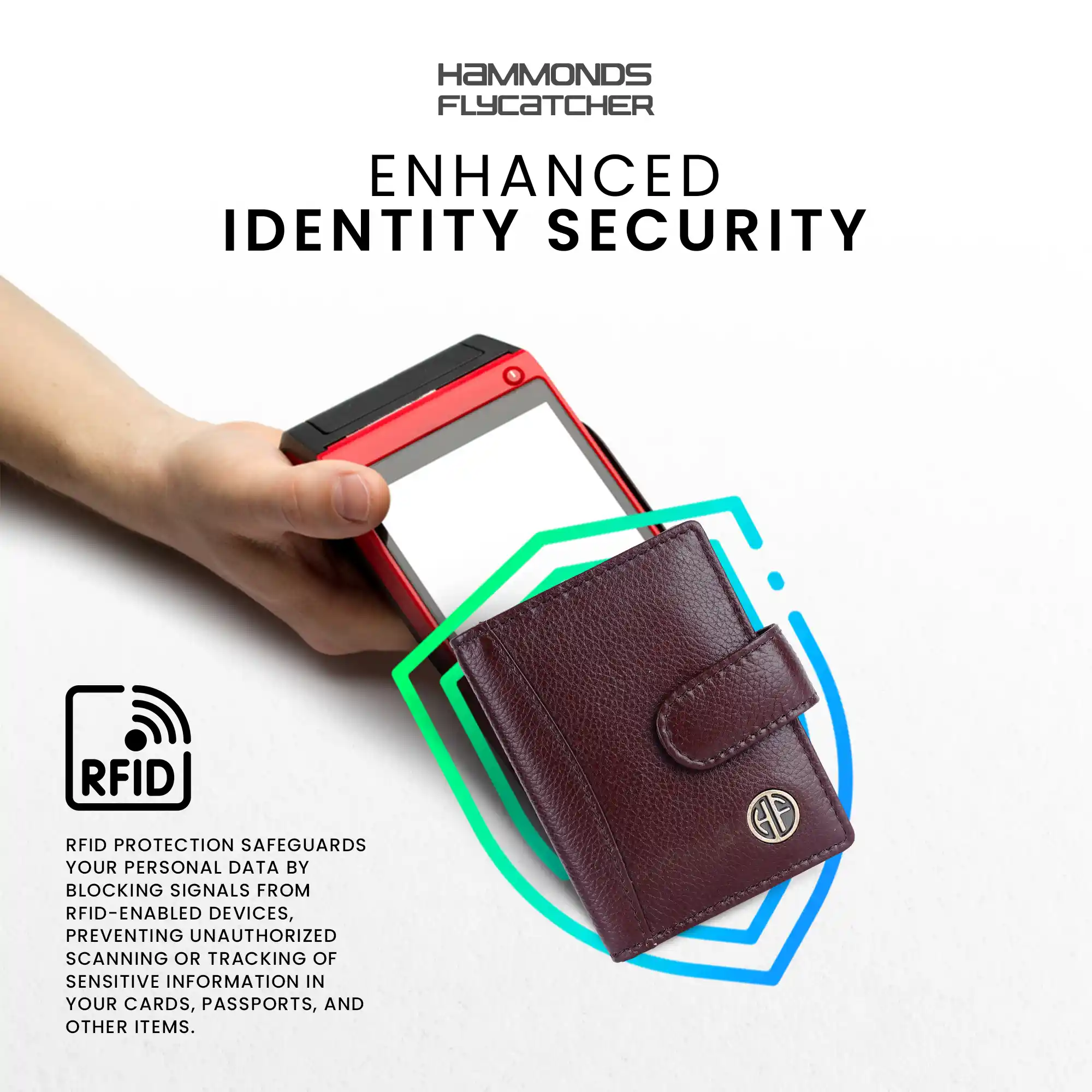 Genuine Leather RFID Protected Card Holder Wallet for Men and Women - Image 47