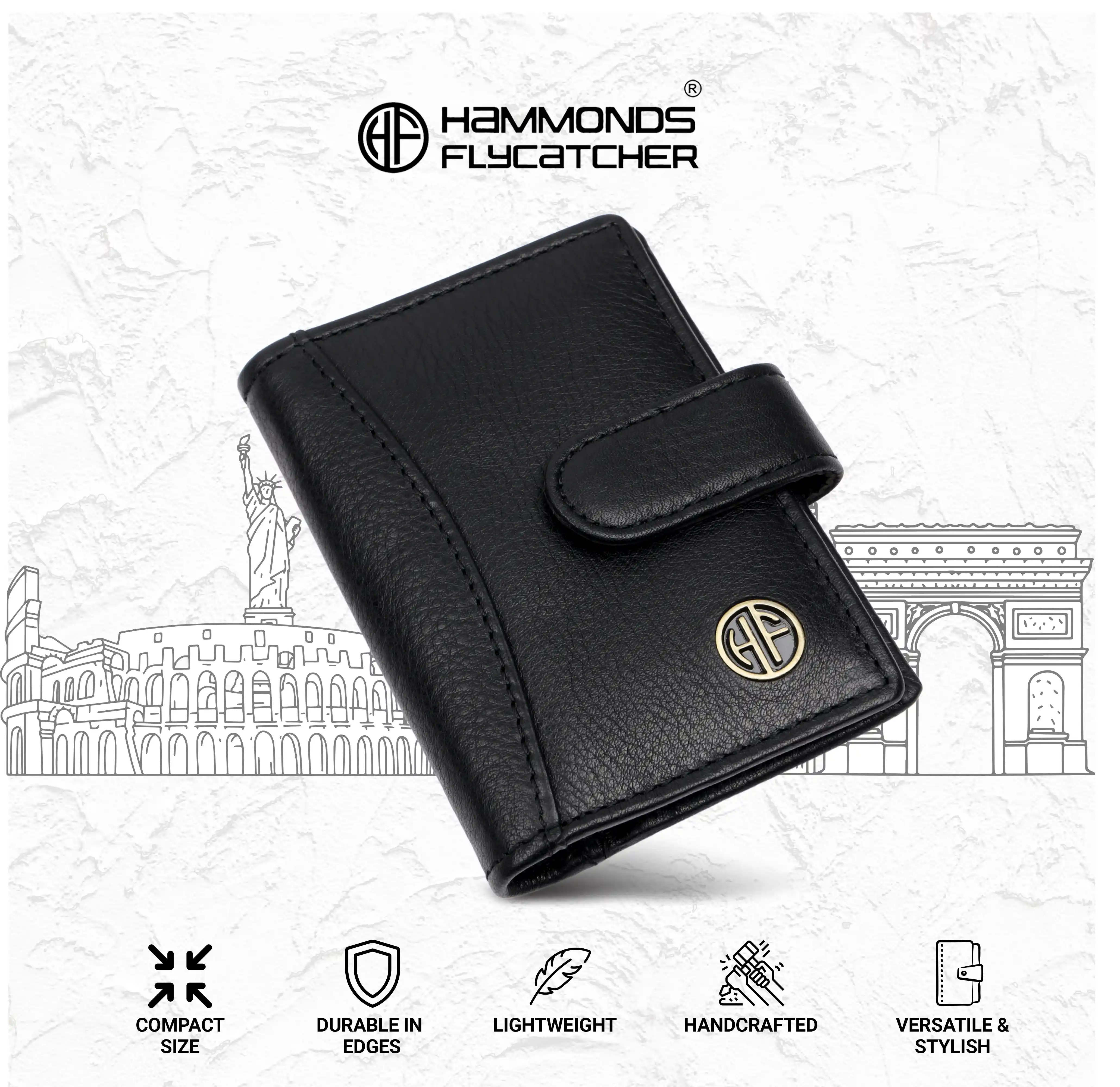 Genuine Leather RFID Protected Card Holder Wallet for Men and Women - Image 52