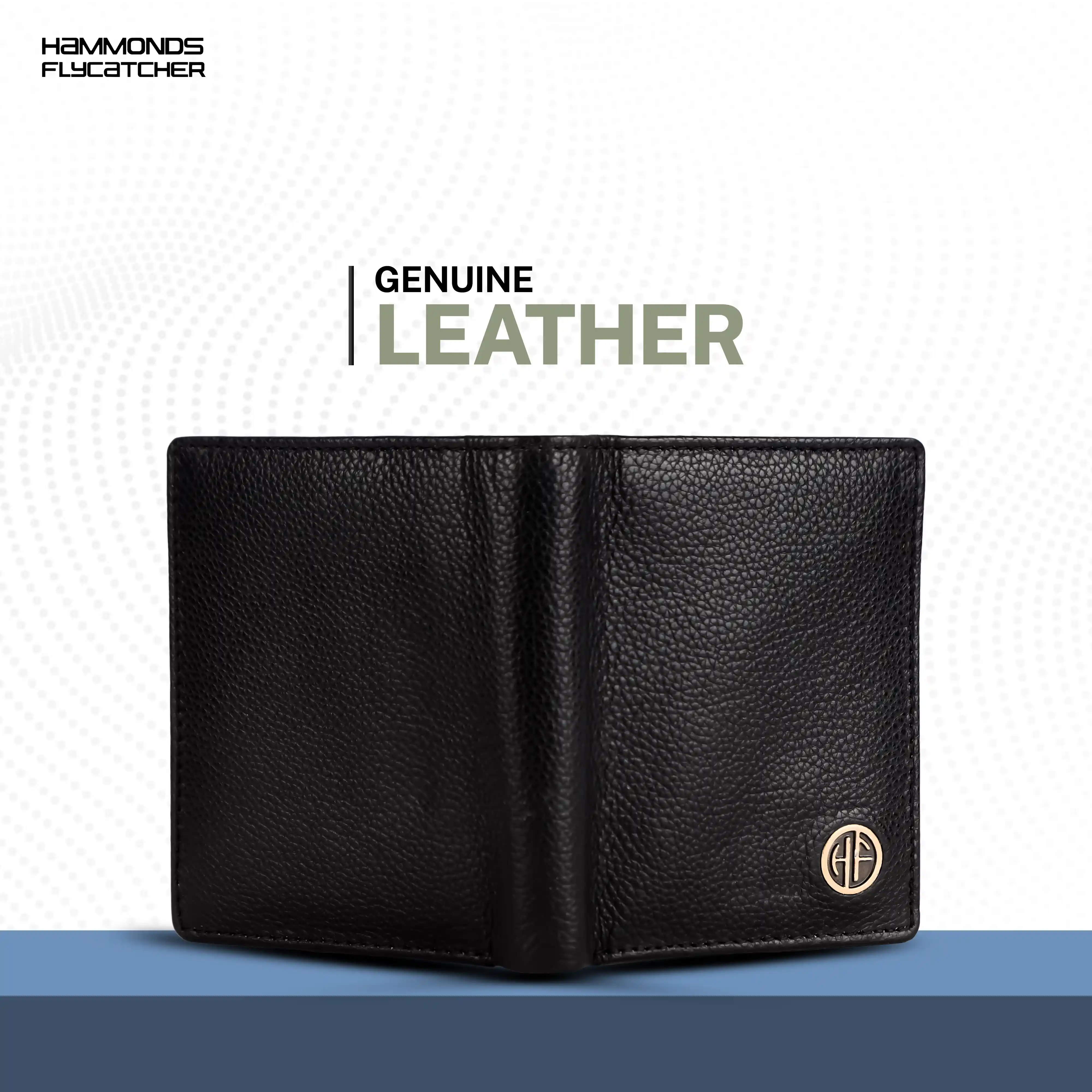 Genuine Leather Money Wallet for Men, RFID Protected - Bi-Fold - Image 24