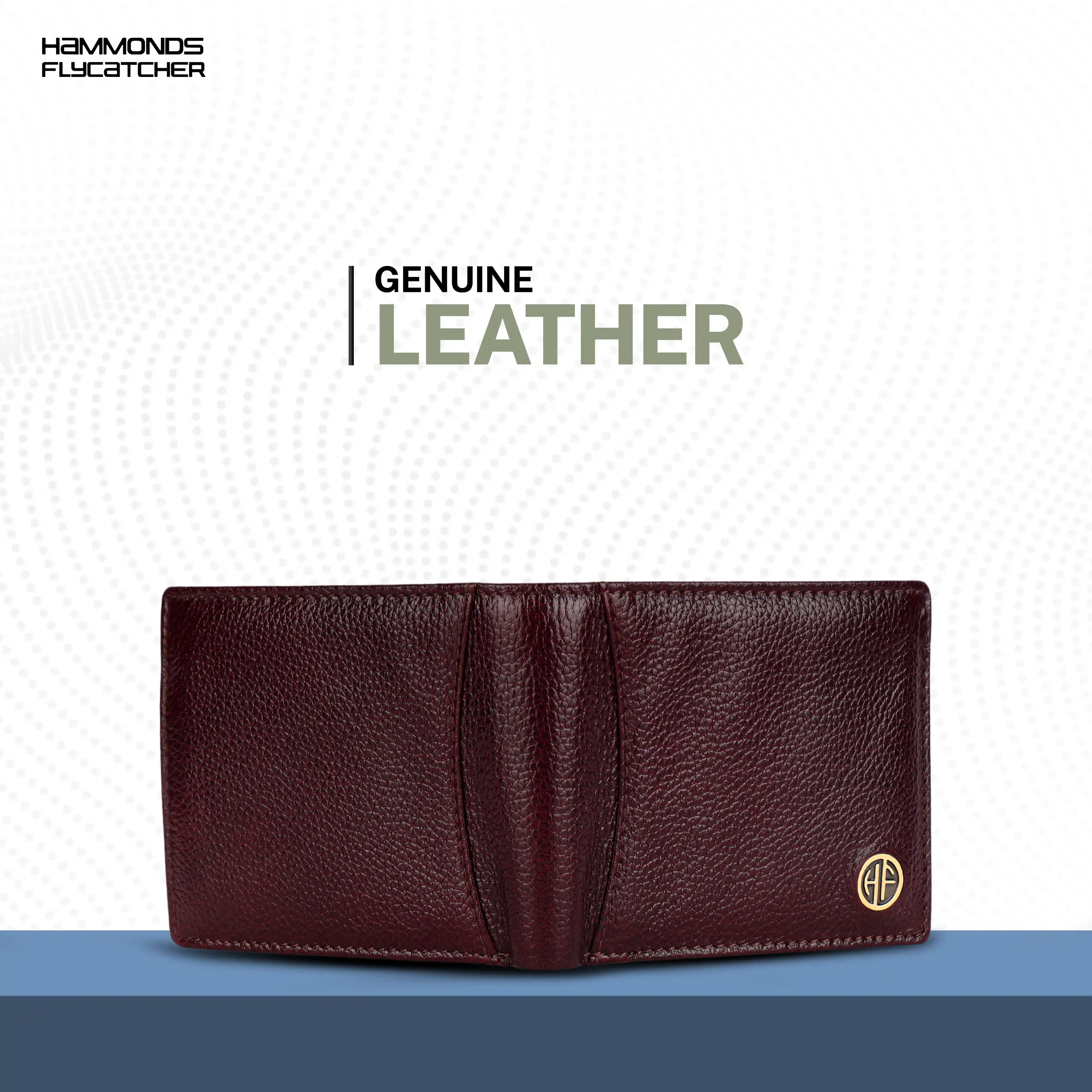 Genuine Leather Wallet for Men with 6 ATM Card Slots - RFID Protected - Image 3