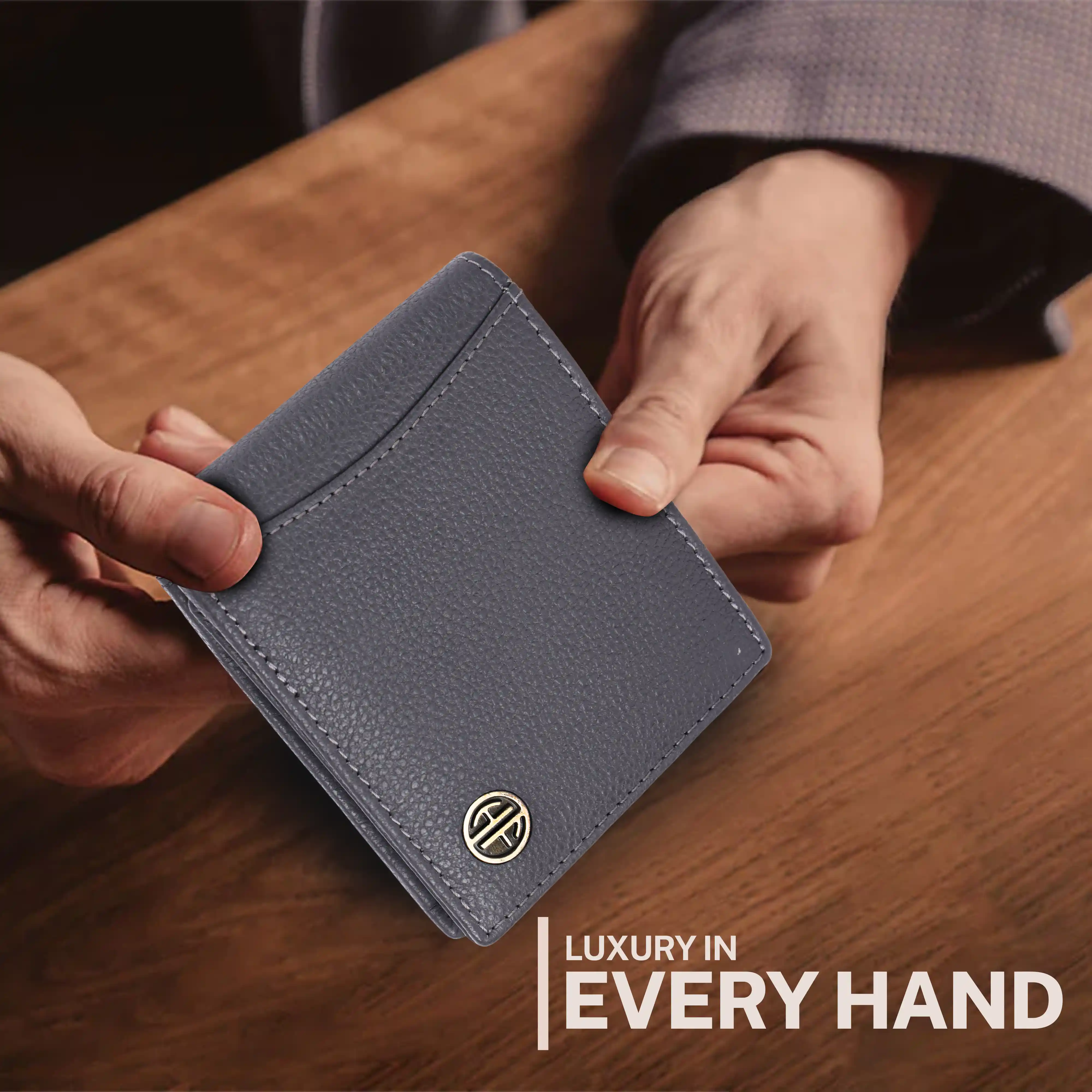 Genuine Leather Wallet for Men with 6 ATM Card Slots - RFID Protected - Image 38