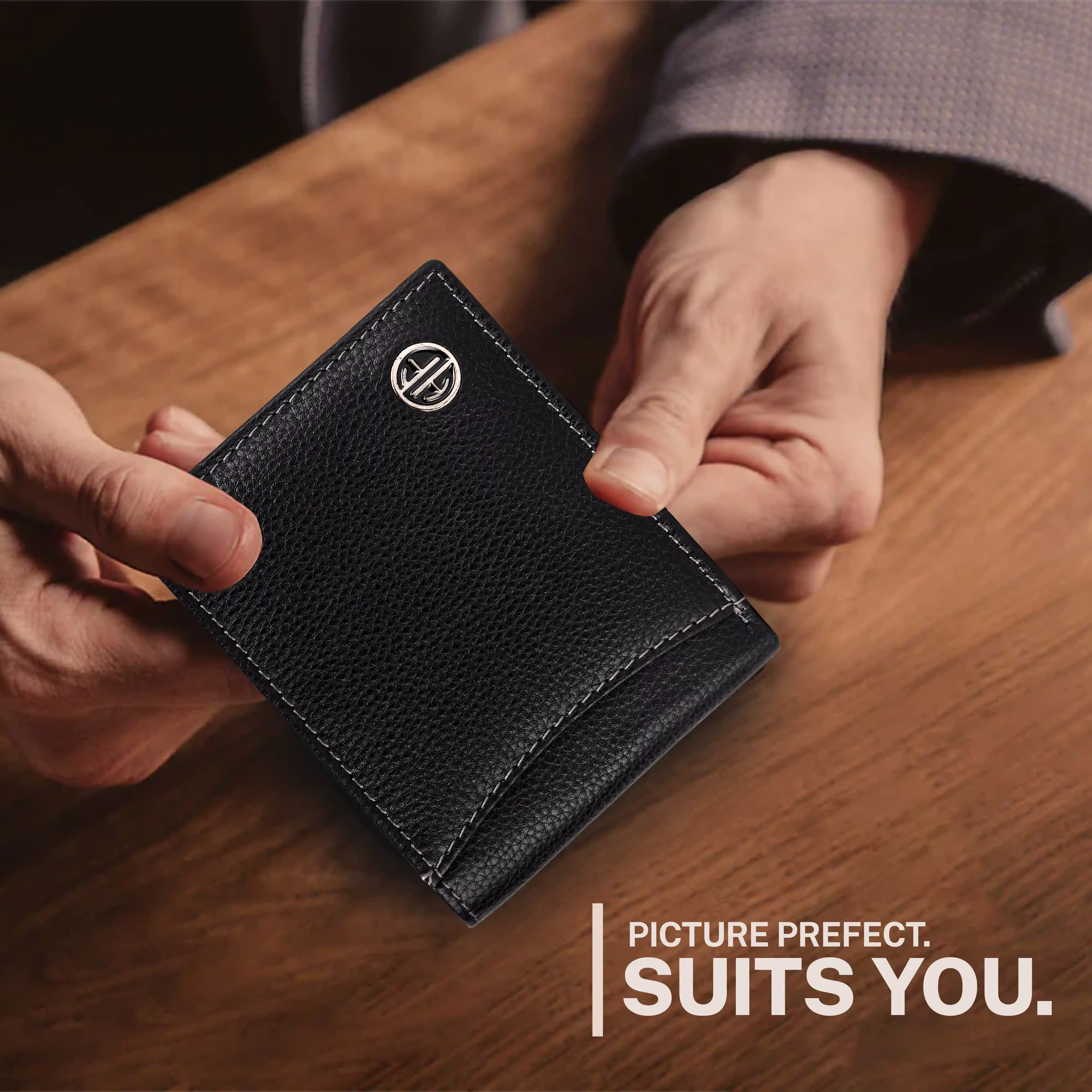 Genuine Leather Wallet for Men with 6 ATM Card Slots - RFID Protected - Image 53