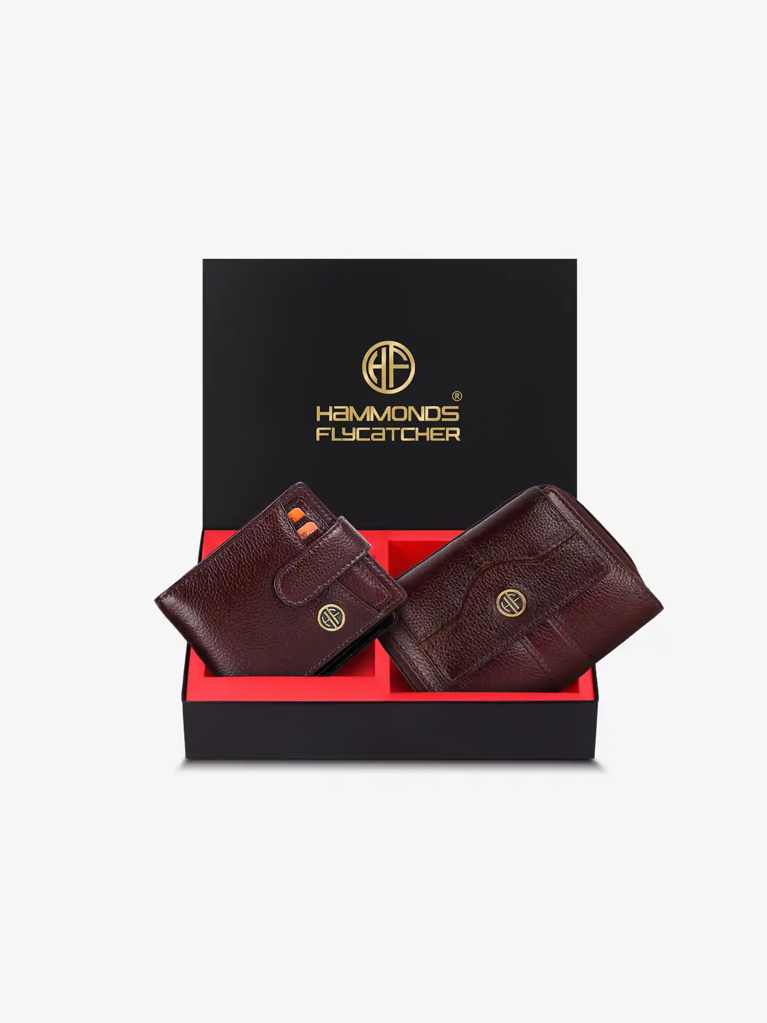 Genuine Leather Wallet Gift Set Combo (His & Hers) - Anniversary or Wedding Present - Image 13