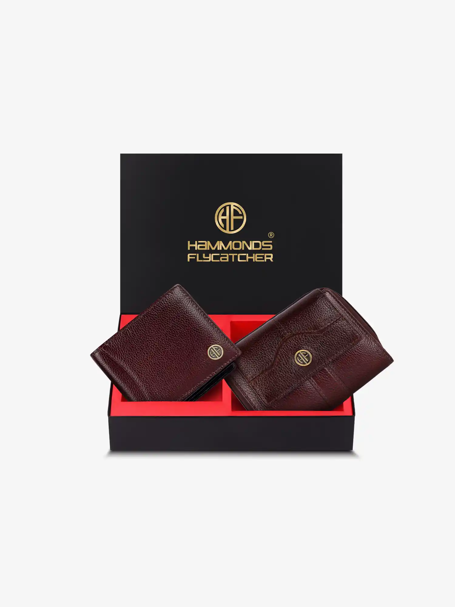 Genuine Leather Wallet Gift Set Combo (His & Hers) - Anniversary or Wedding Present - Image 4