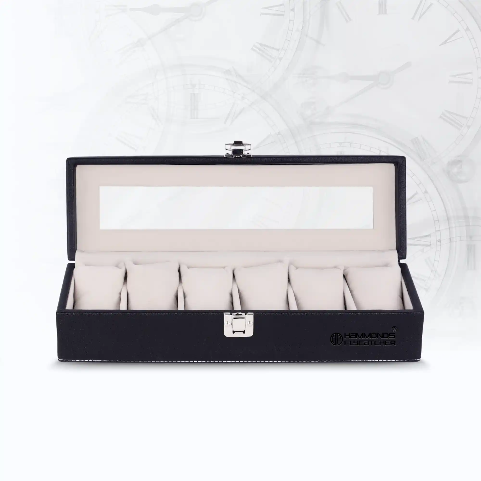 Premium Vegan Leather Men's and Women's Watch Box/Organiser with Glass Window, Gift Ready Luxury Watches Display Case for Collectors - Image 22