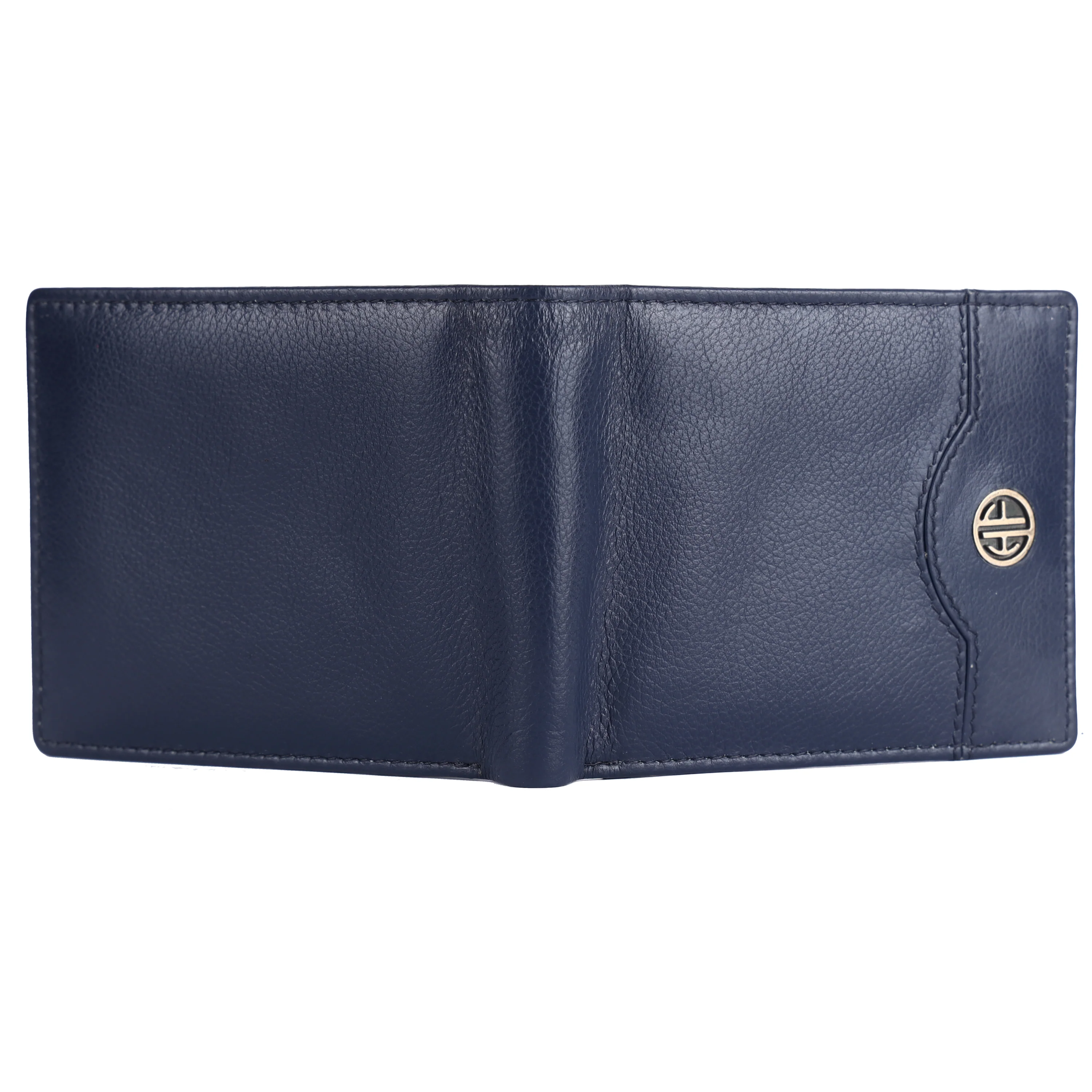 Wallet for Men - Blue | Genuine Leather Bifold Money Wallet | RFID Protected Wallets for Men| 6 ATM - Image 5