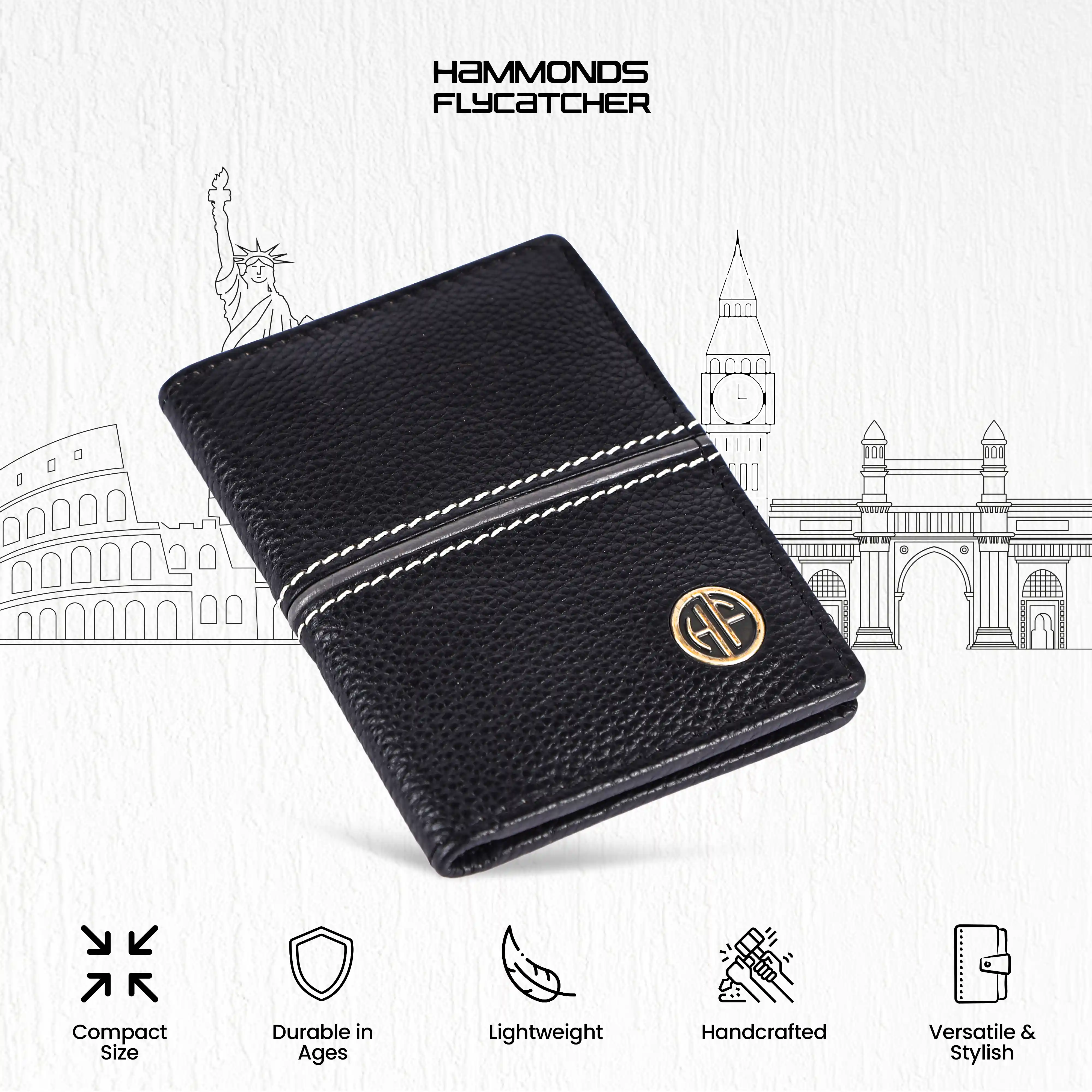 Leather Card Holder Wallet for Men and Women - Genuine Leather - Slim - RFID Protected - 6 Slots for ATM Credit/Debit Card - Image 22