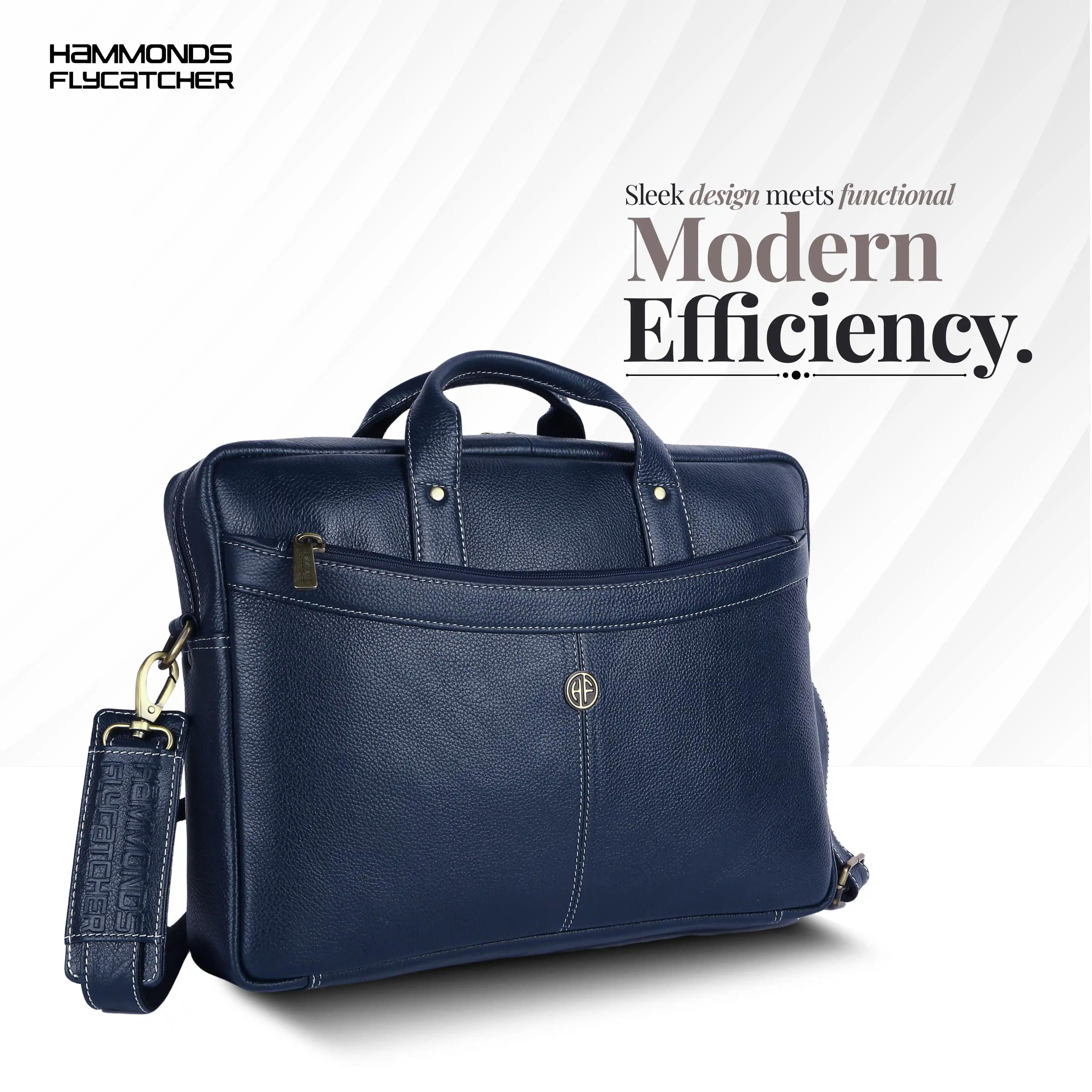 Leather Laptop Messenger Bag for Men with Multiple Compartments - Fits up to 15.6 Inch Laptop - 1 Year Warranty - Image 41