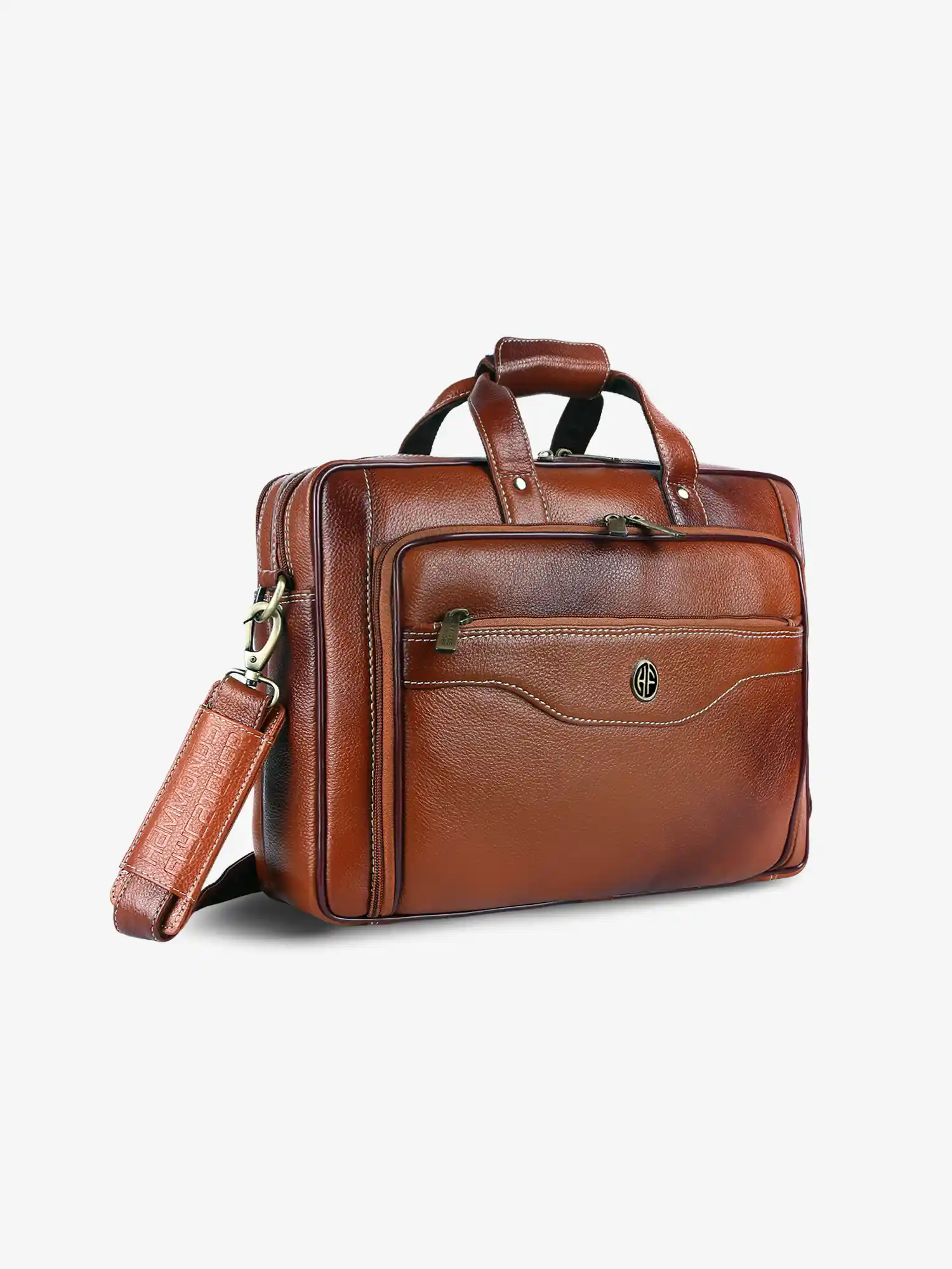 Leather Office Laptop Bags For Mens - Fits Up to 15.6-inch Laptop/MacBook - 1 Year Warranty Included - Image 17