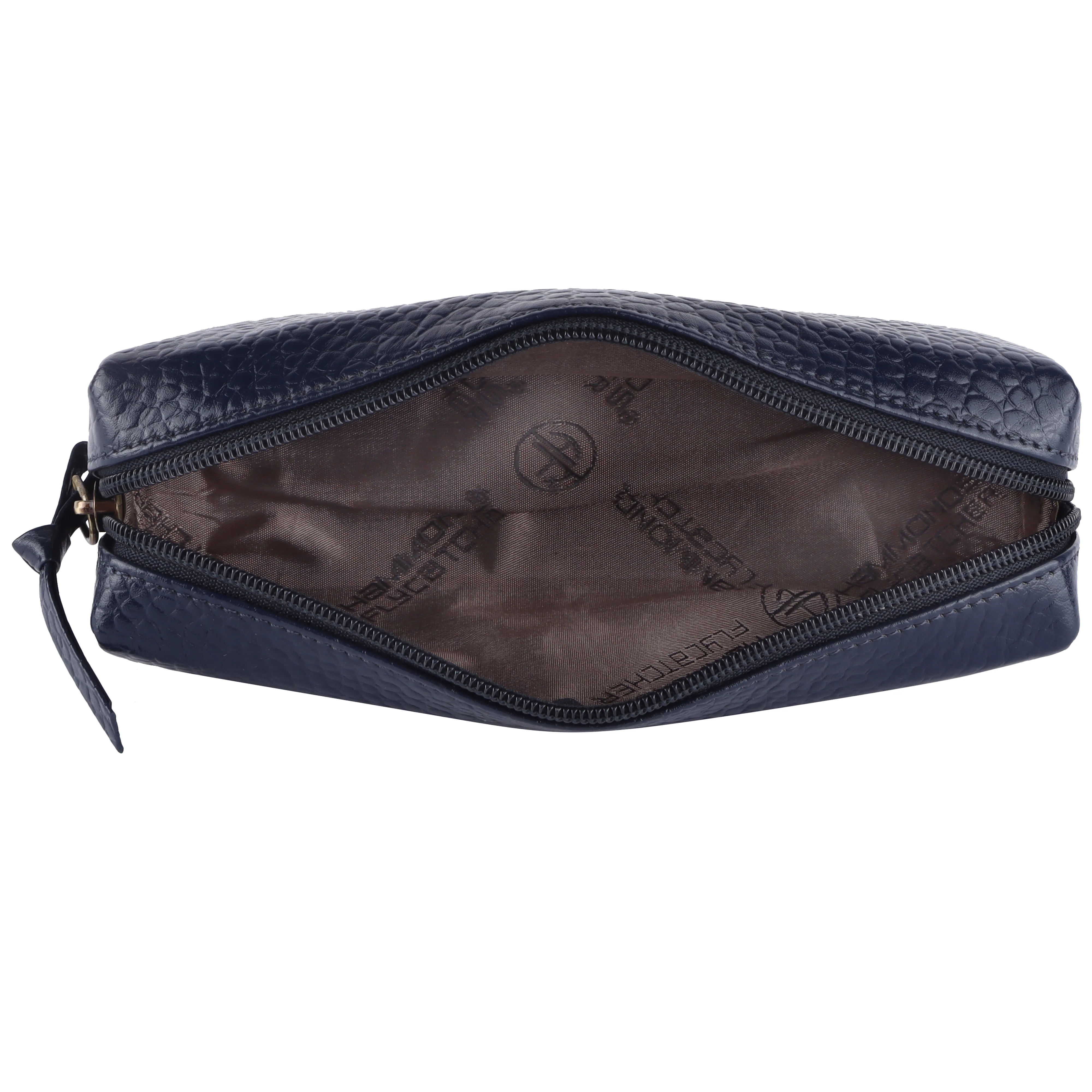 Leather Utility Pouch - Multi-Use Pencil Case, Cosmetic, Stationery, Coin, and Makeup Brush Pouch for Women & Men - Image 19