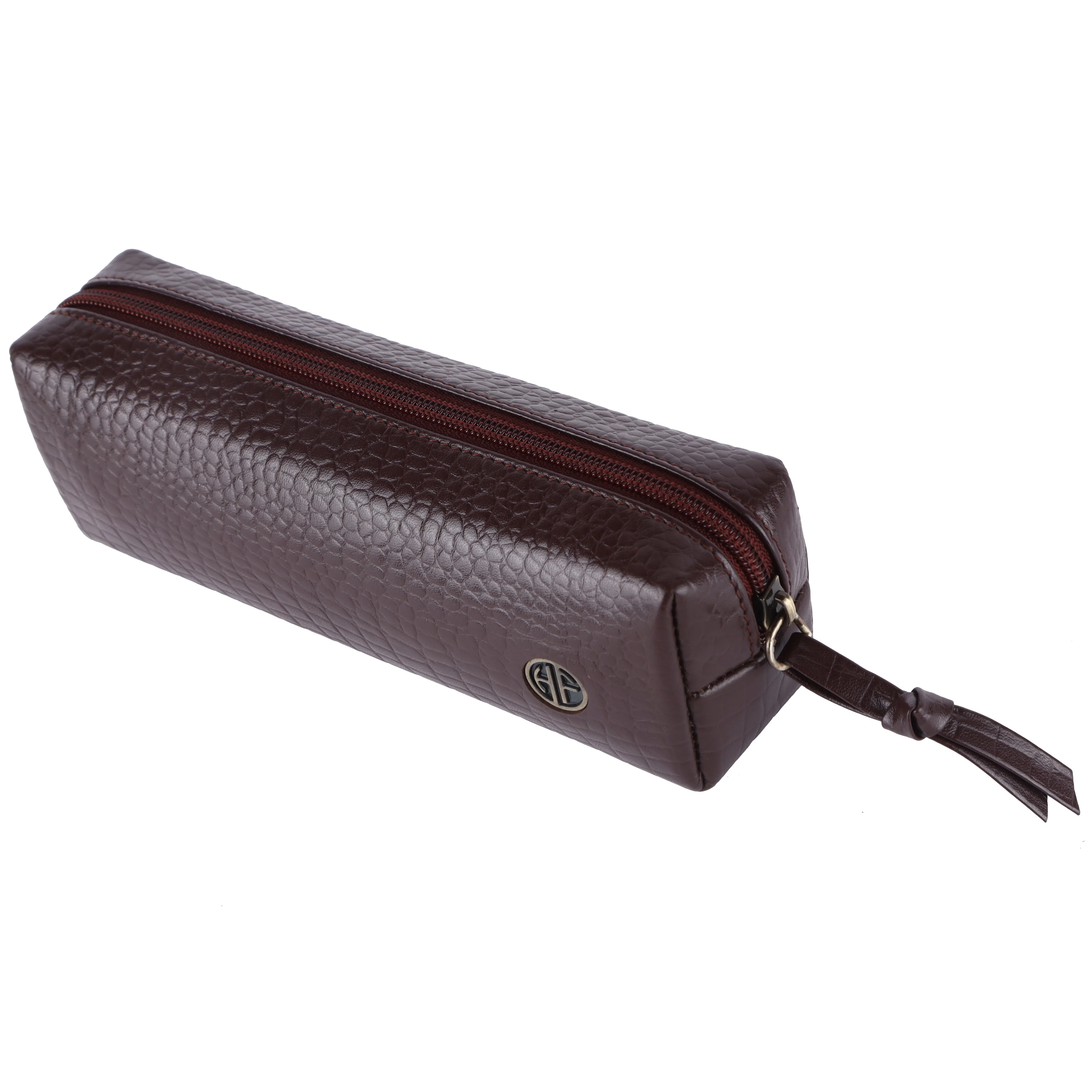 Leather Utility Pouch - Multi-Use Pencil Case, Cosmetic, Stationery, Coin, and Makeup Brush Pouch for Women & Men - Image 25