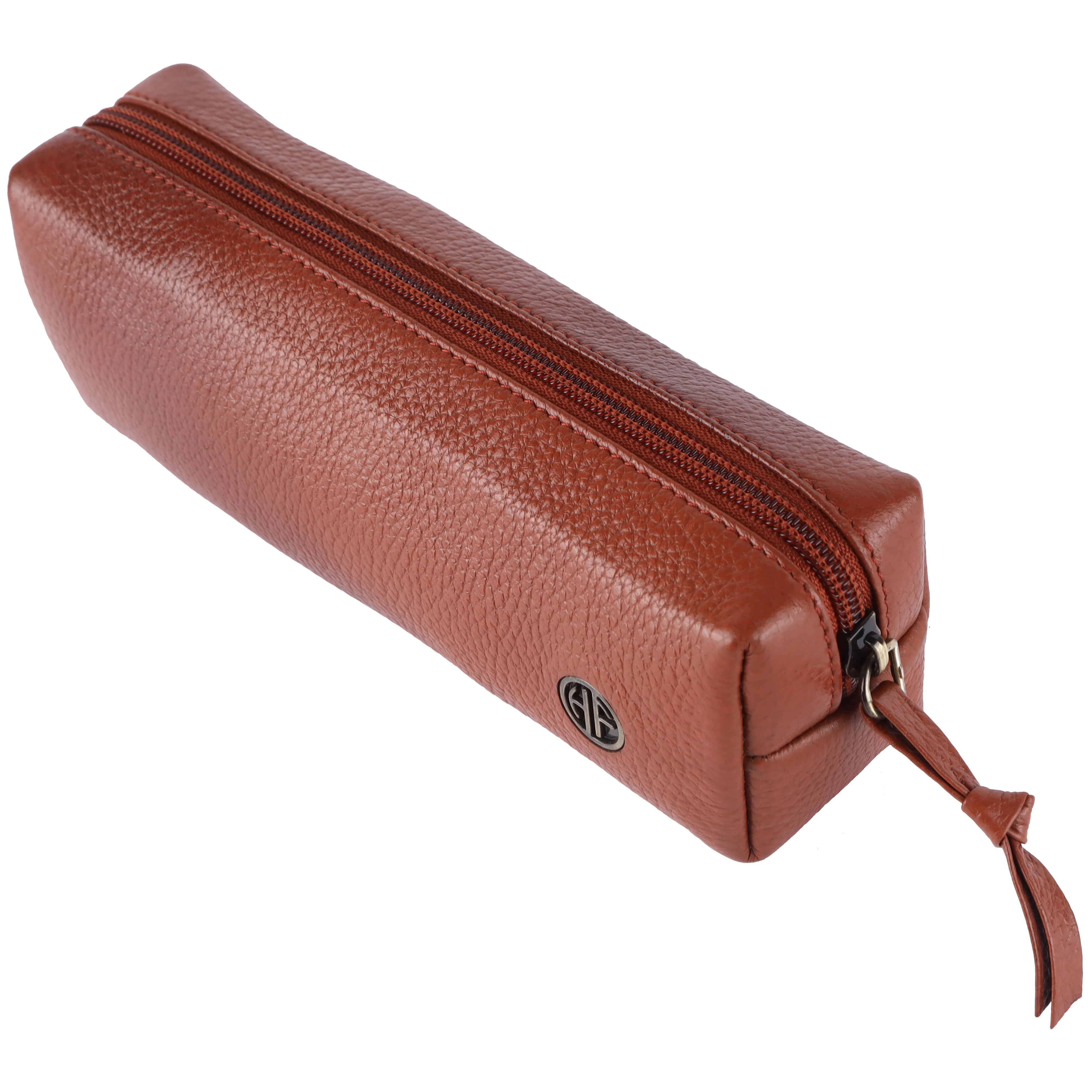 Leather Utility Pouch - Multi-Use Pencil Case, Cosmetic, Stationery, Coin, and Makeup Brush Pouch for Women & Men - Image 35