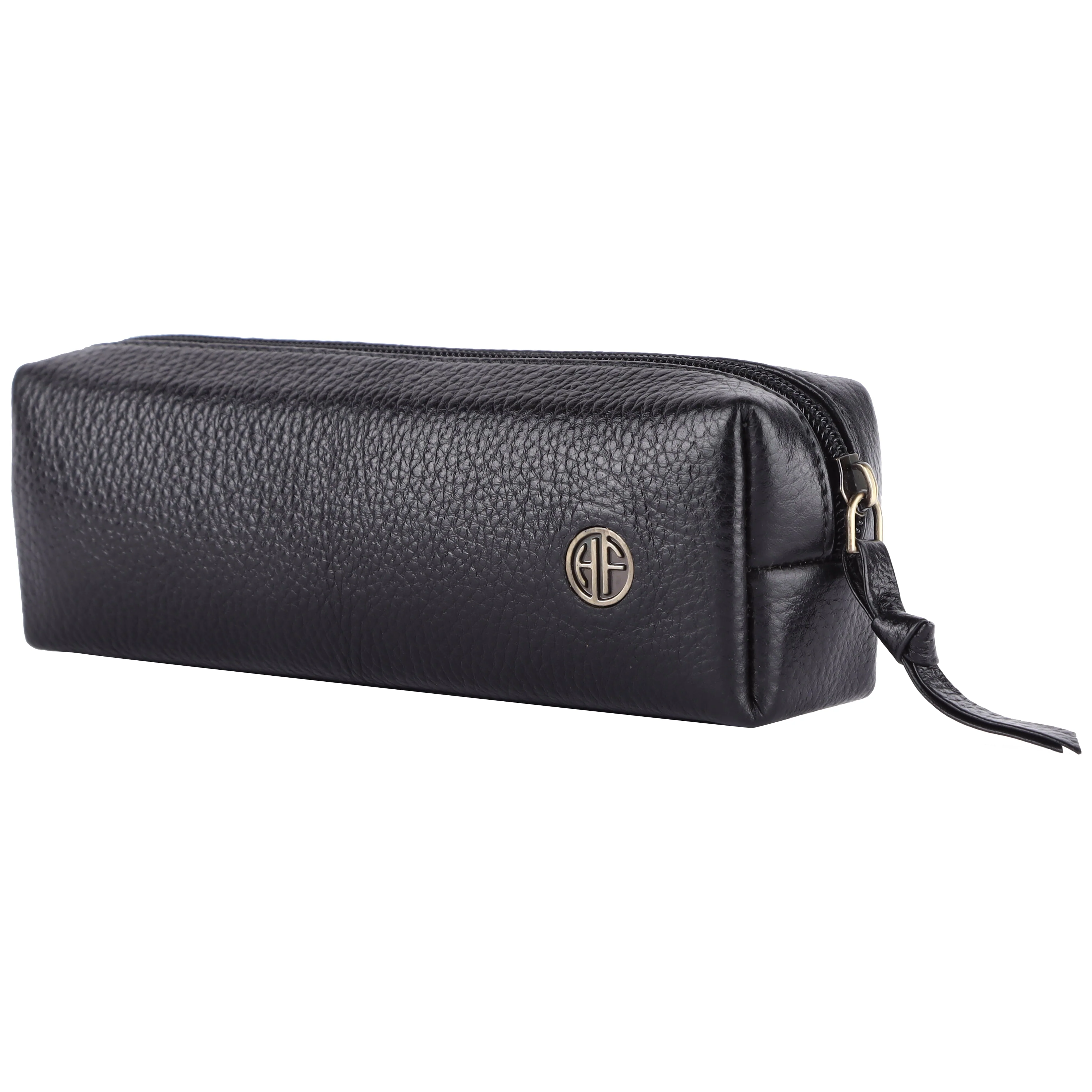 Leather Utility Pouch - Multi-Use Pencil Case, Cosmetic, Stationery, Coin, and Makeup Brush Pouch for Women & Men - Image 7