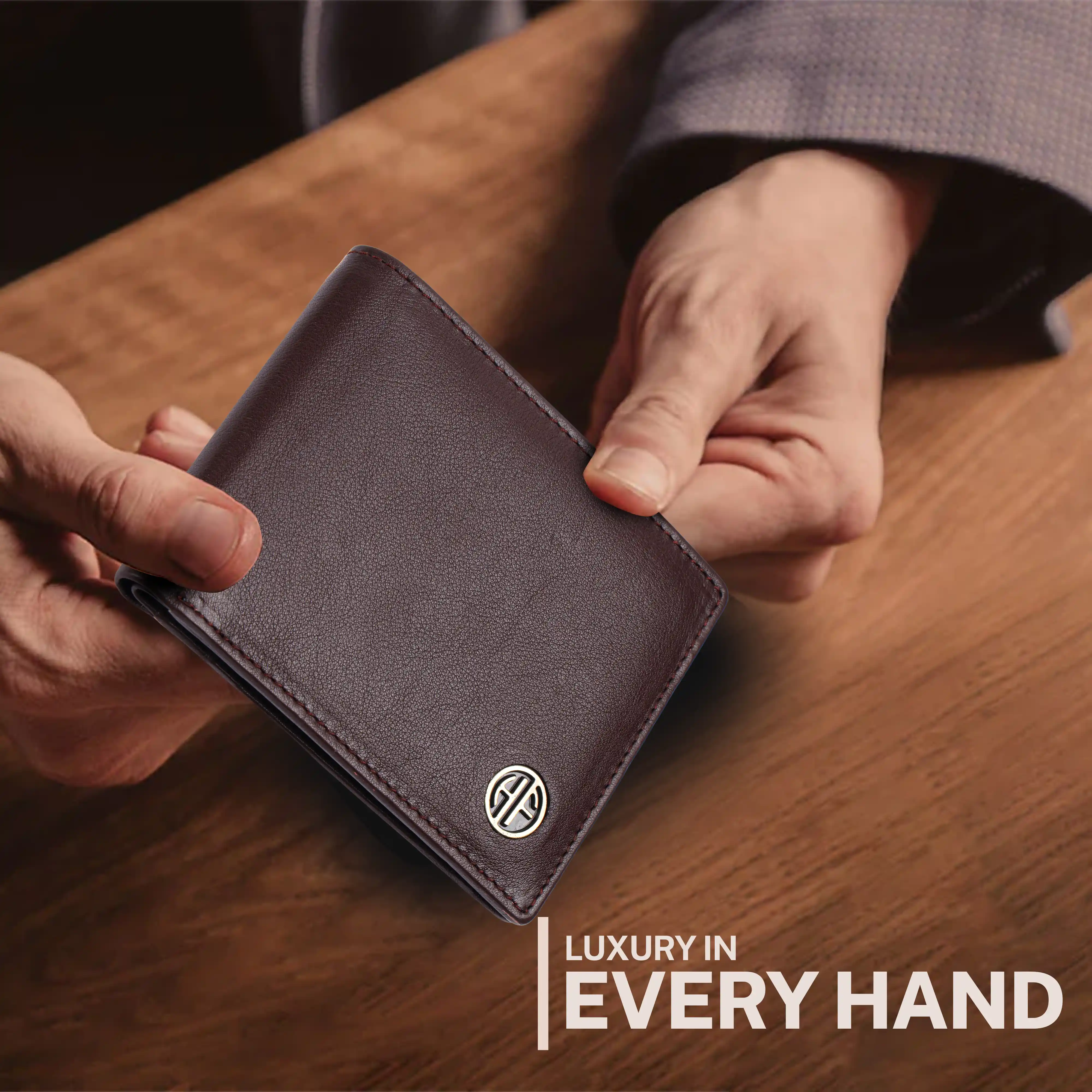 Leather Wallet for Men - RFID Protected Leather Money Bag for Men with 4 ATM Credit/Debit Card Slots - Image 29