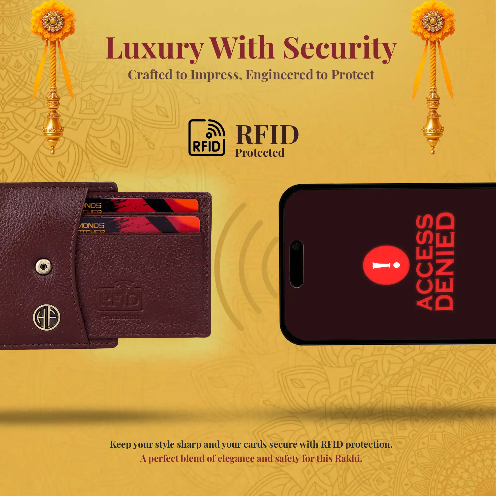 Men's Leather Gift Set Combo: Wallet & Belt - Birthday, Anniversary, Father's Day or Raksha Bandhan Gift - Image 10