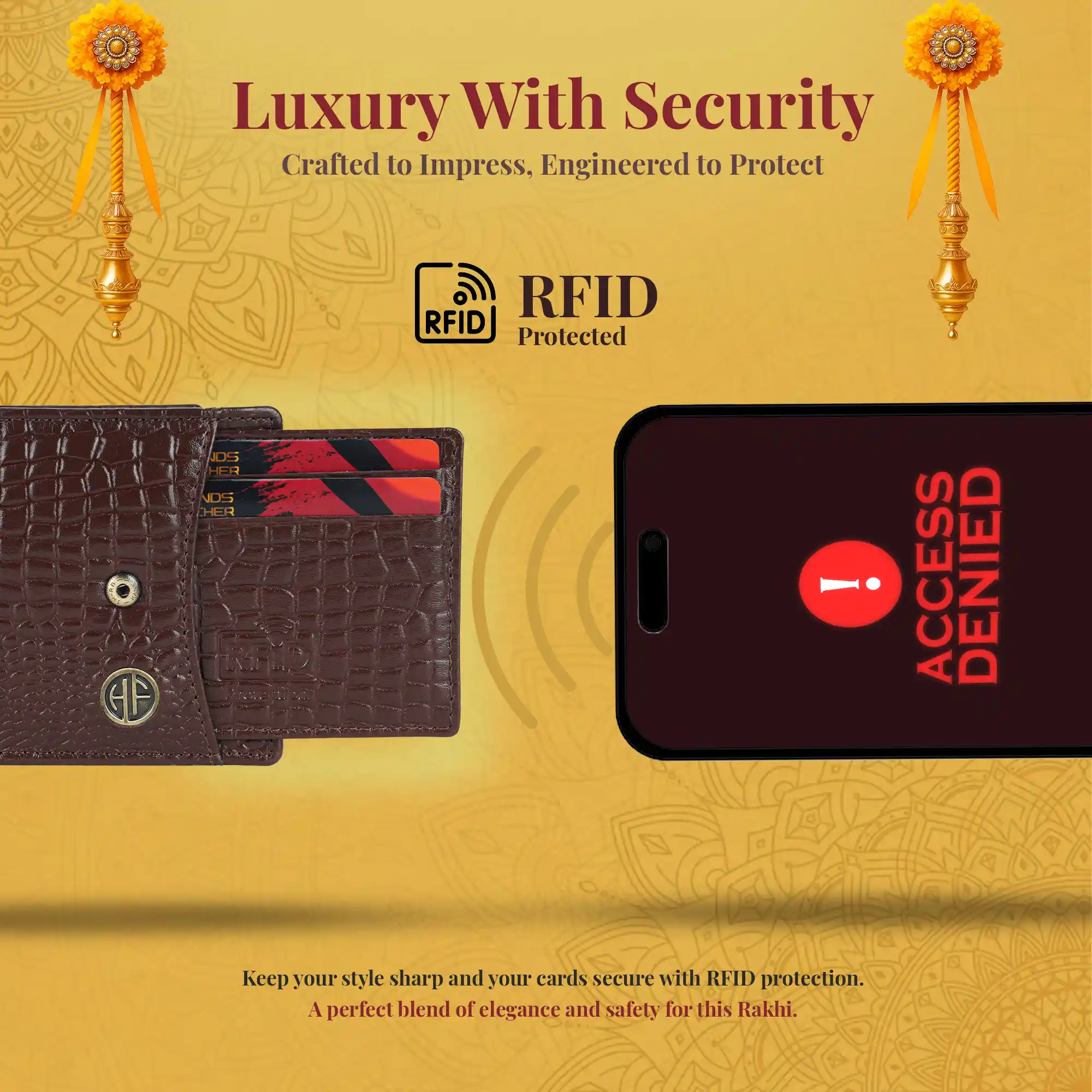 Men's Leather Gift Set Combo: Wallet & Belt - Birthday, Anniversary, Father's Day or Raksha Bandhan Gift - Image 42