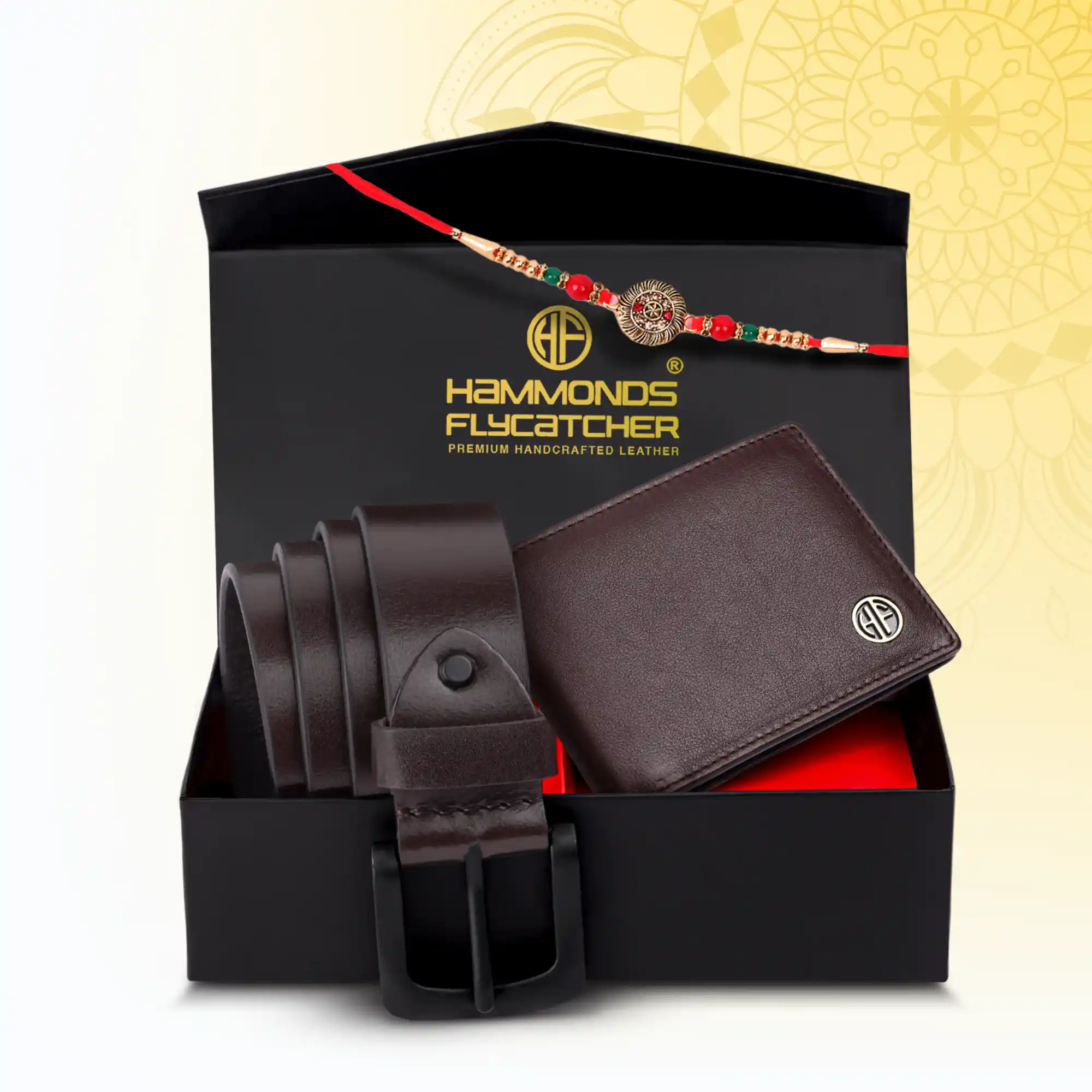 Men's Leather Gift Set Combo: Wallet & Belt - Birthday, Anniversary, Father's Day or Raksha Bandhan Gift - Image 49