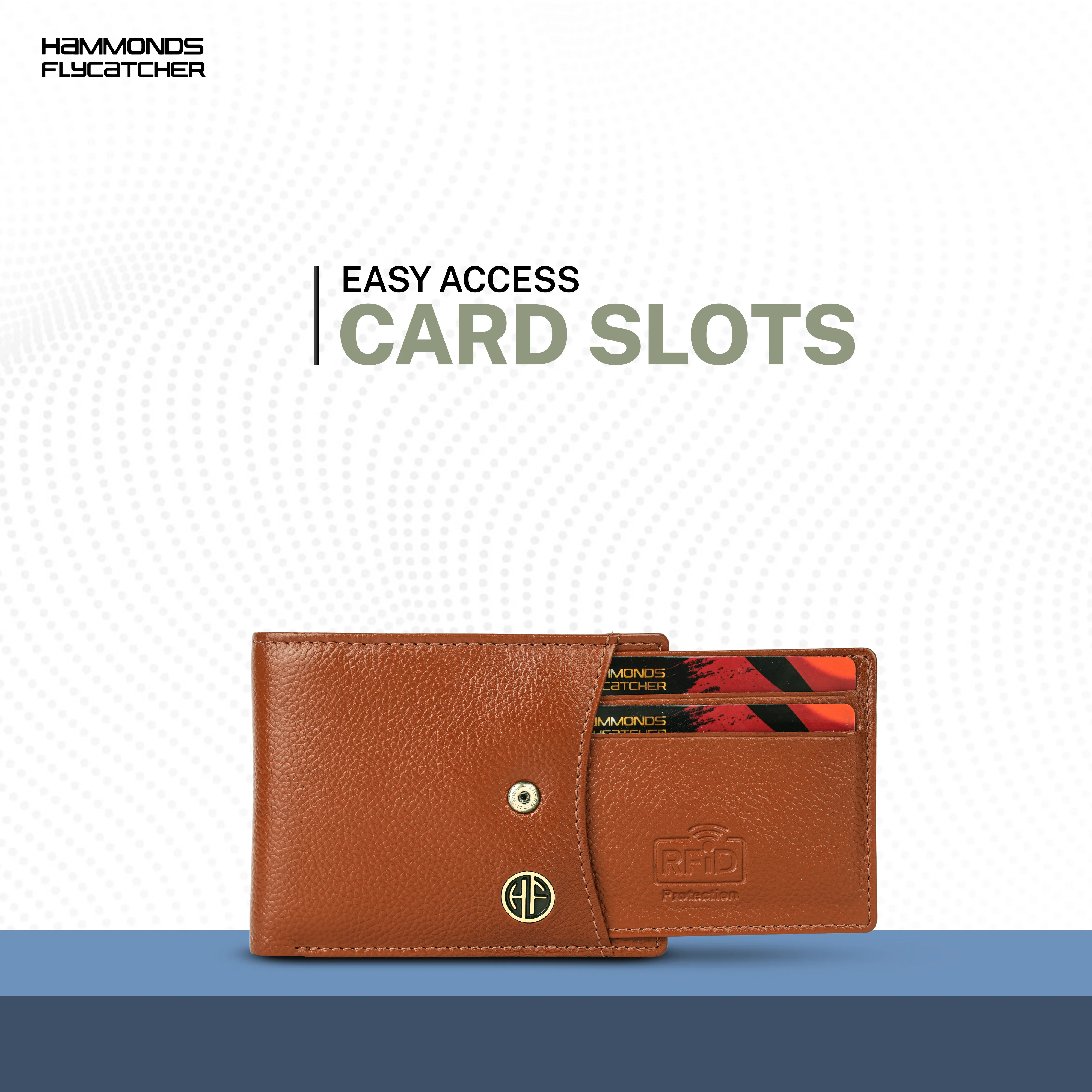 Men's Leather Wallet - 5 Card Slots, 2 Currency Pockets, RFID Protection - Perfect Gift for Valentine's, Father's Day, Birthdays - Image 20