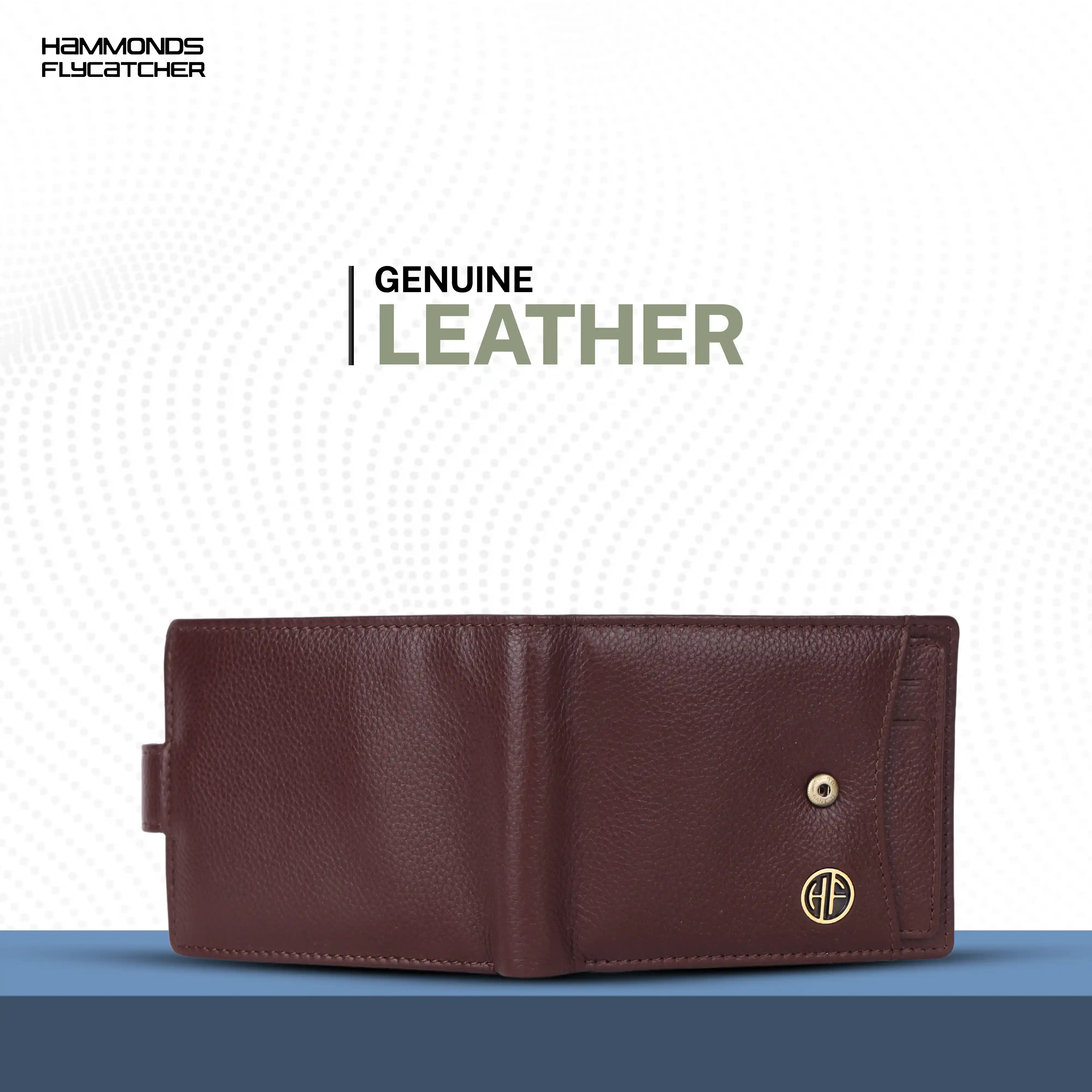 Men's Leather Wallet - 5 Card Slots, 2 Currency Pockets, RFID Protection - Perfect Gift for Valentine's, Father's Day, Birthdays - Image 25