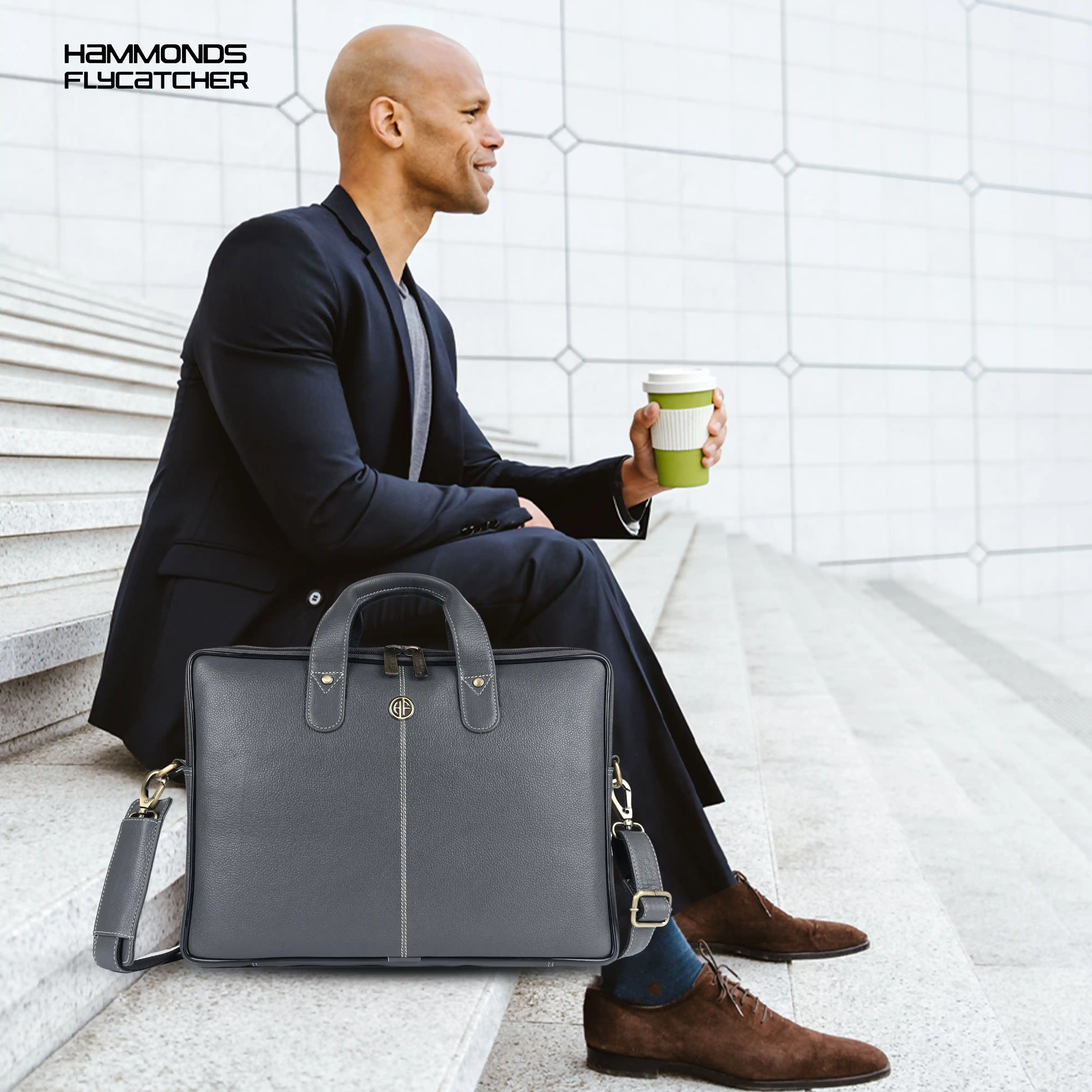 Office Bag for Men - Genuine Leather Laptop Bag - Fits Upto 14 Inch Laptop Bag/MacBook - 1 Year Warranty - Image 61