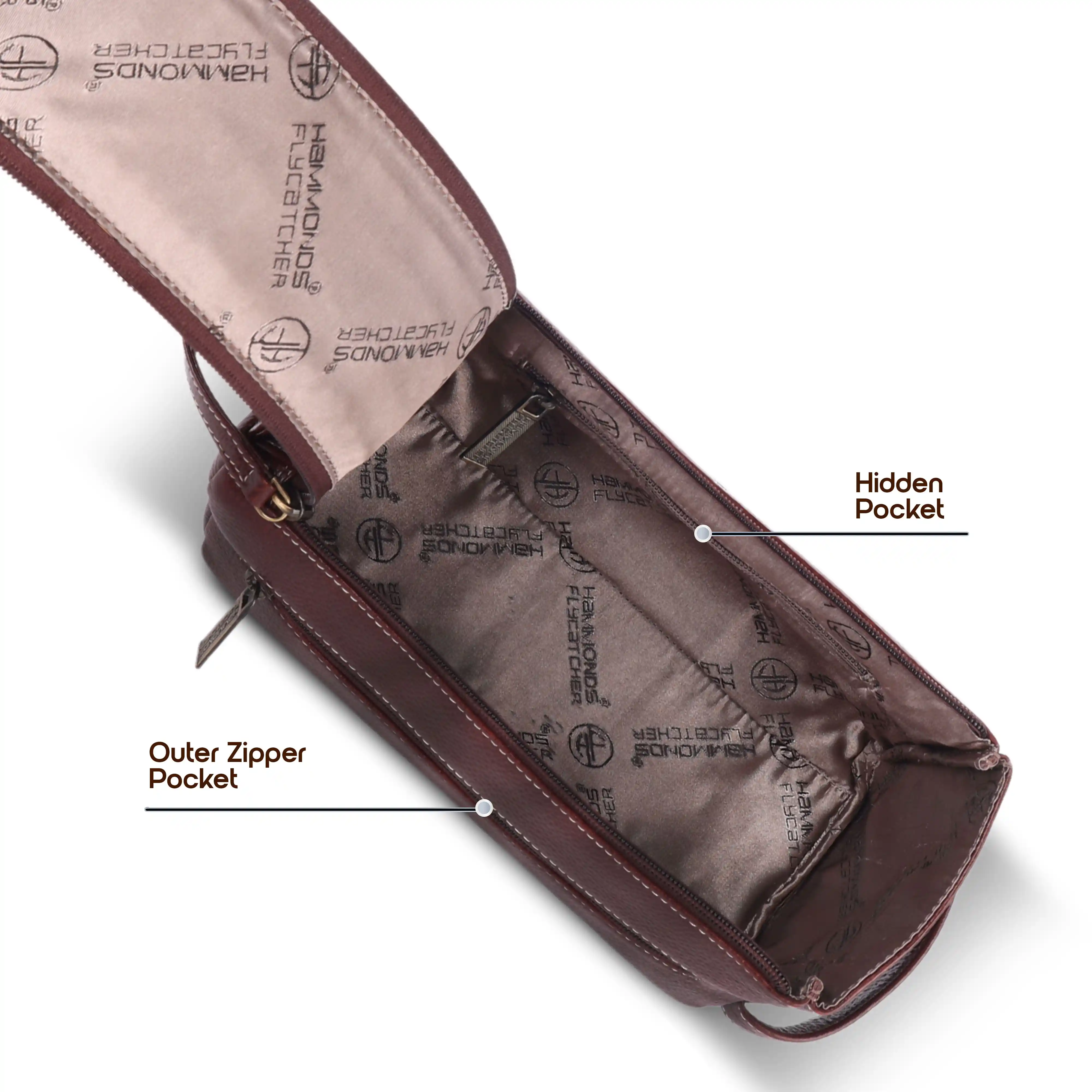 Premium Leather Toiletry Bag For Men And Women - Image 11