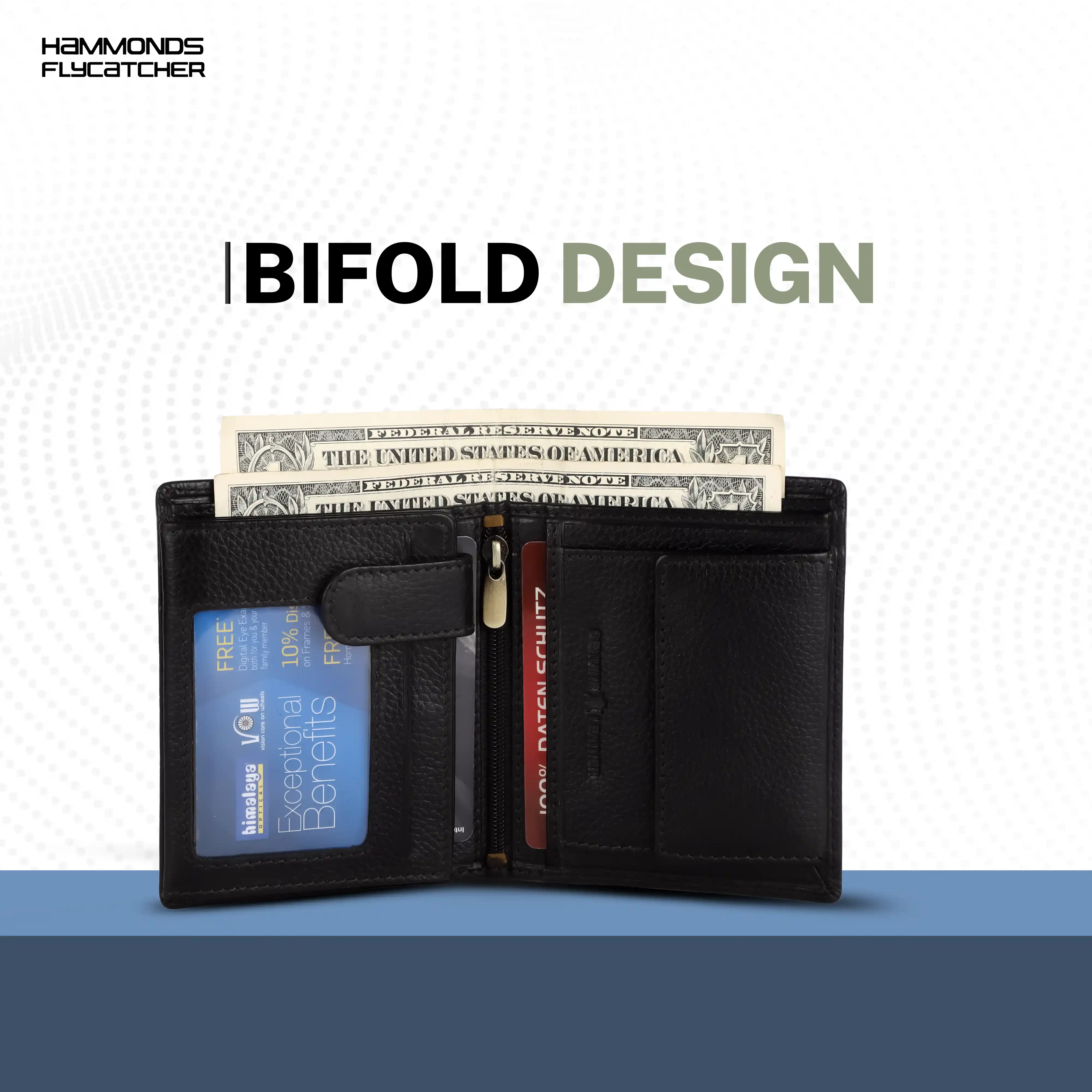 Pure Leather Wallet for Men - RFID Bifold with 6 Card Slots, Zipper & Coin Pockets - Gift for Him - Image 20