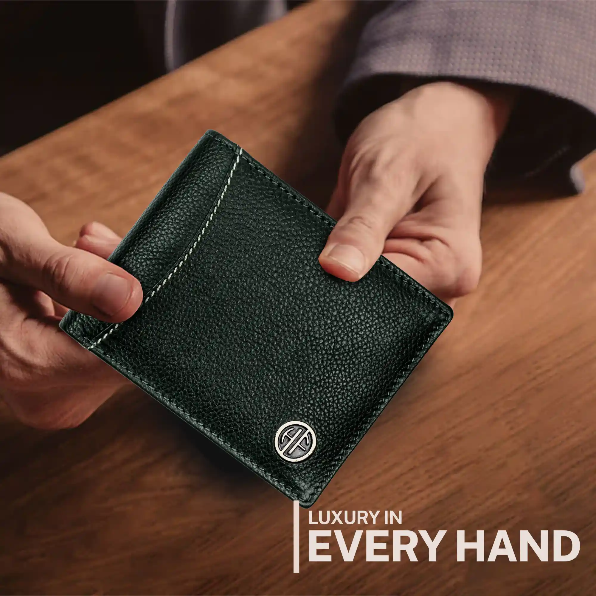 Pure Leather Wallet for Mens- RFID Protected Leather Wallet for Men with 6 ATM Card Slots - Image 36