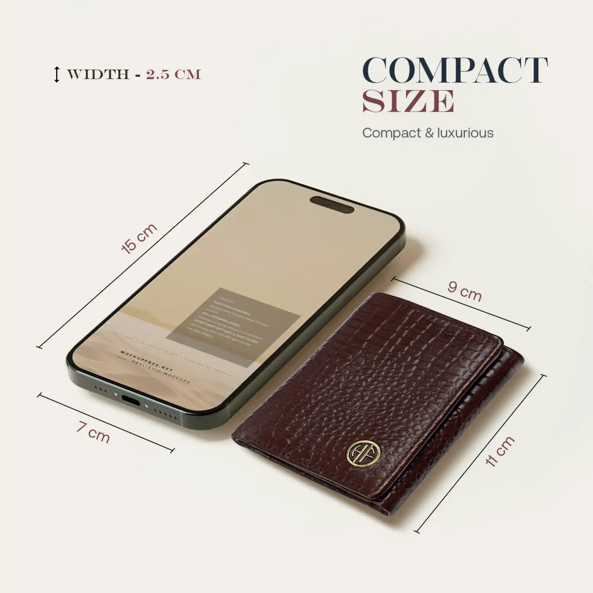 Trifold Mens leather wallets with RFID Protected Leather Wallet for Men - Leather Wallets for Men with 5 Card Slots - Image 31