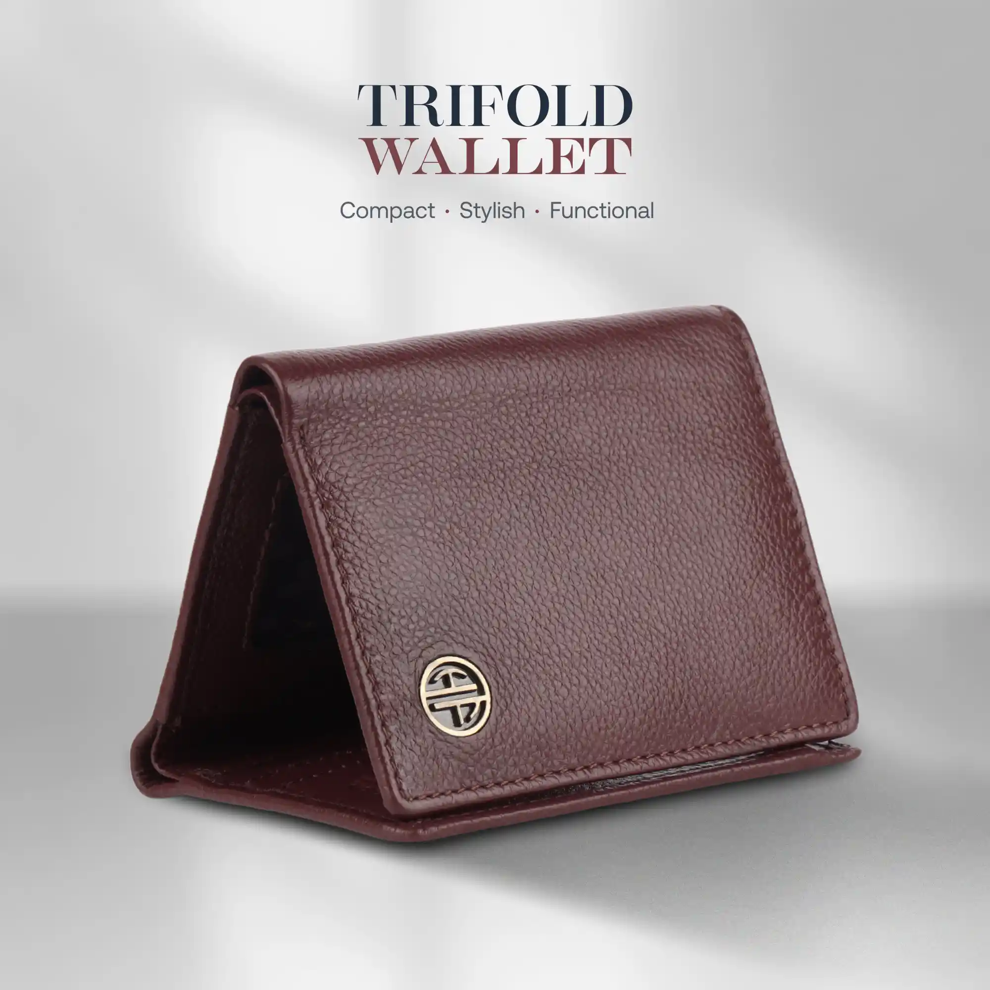 Trifold Mens leather wallets with RFID Protected Leather Wallet for Men - Leather Wallets for Men with 5 Card Slots - Image 40
