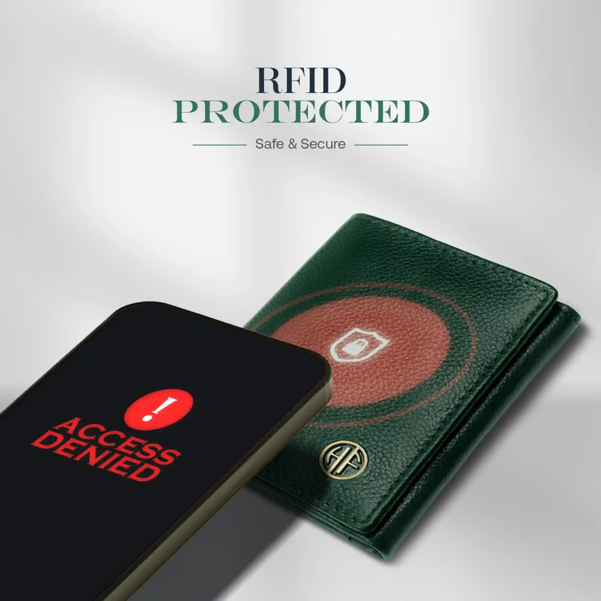 Trifold Mens leather wallets with RFID Protected Leather Wallet for Men - Leather Wallets for Men with 5 Card Slots - Image 44